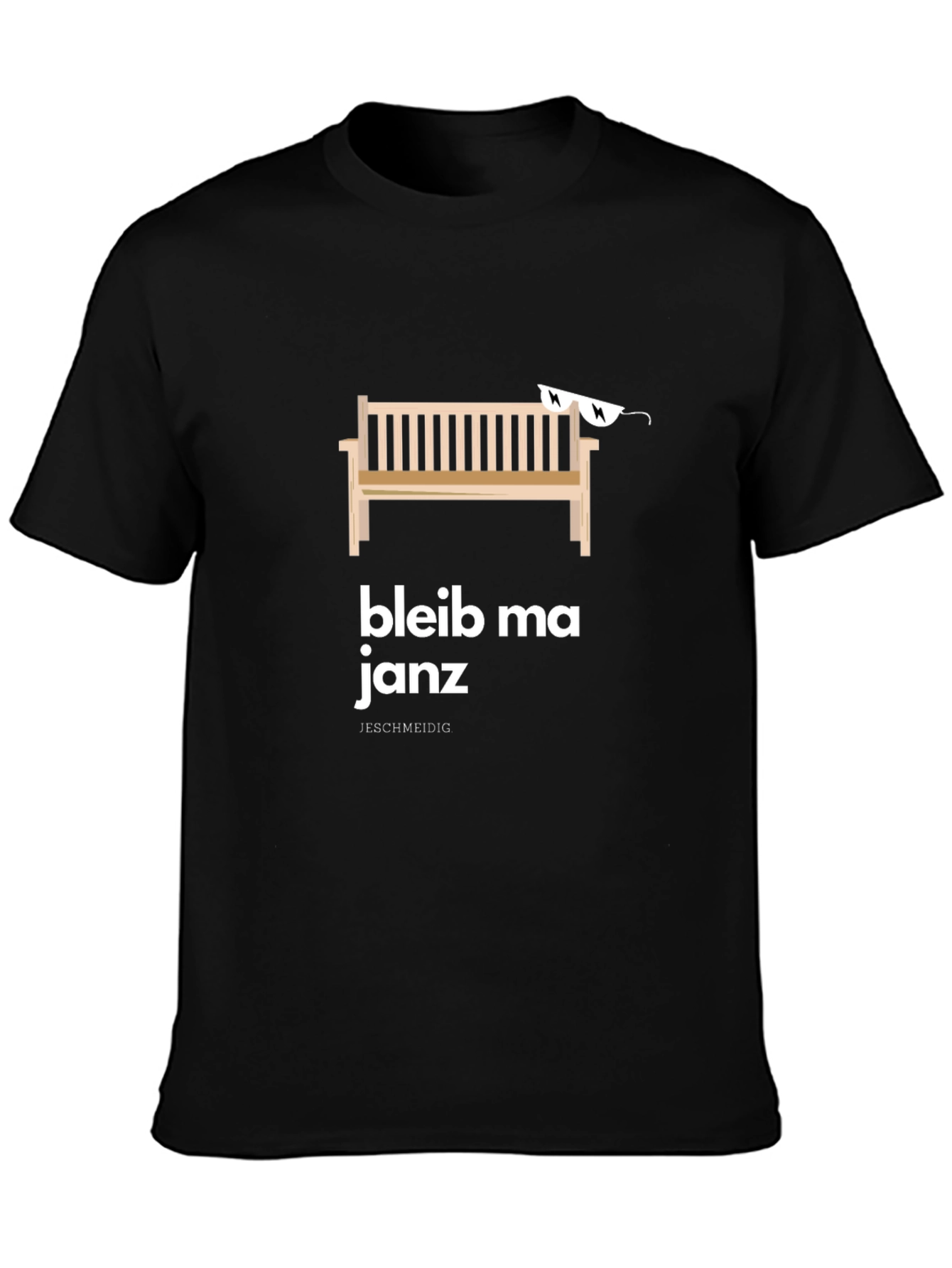 B Leib Ma Janz Black T-Shirt