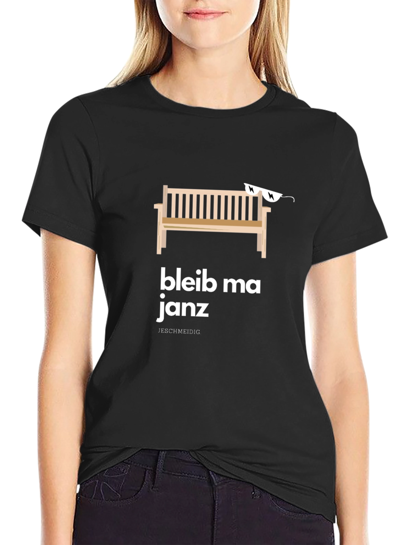 B Leib Ma Janz Black T-Shirt