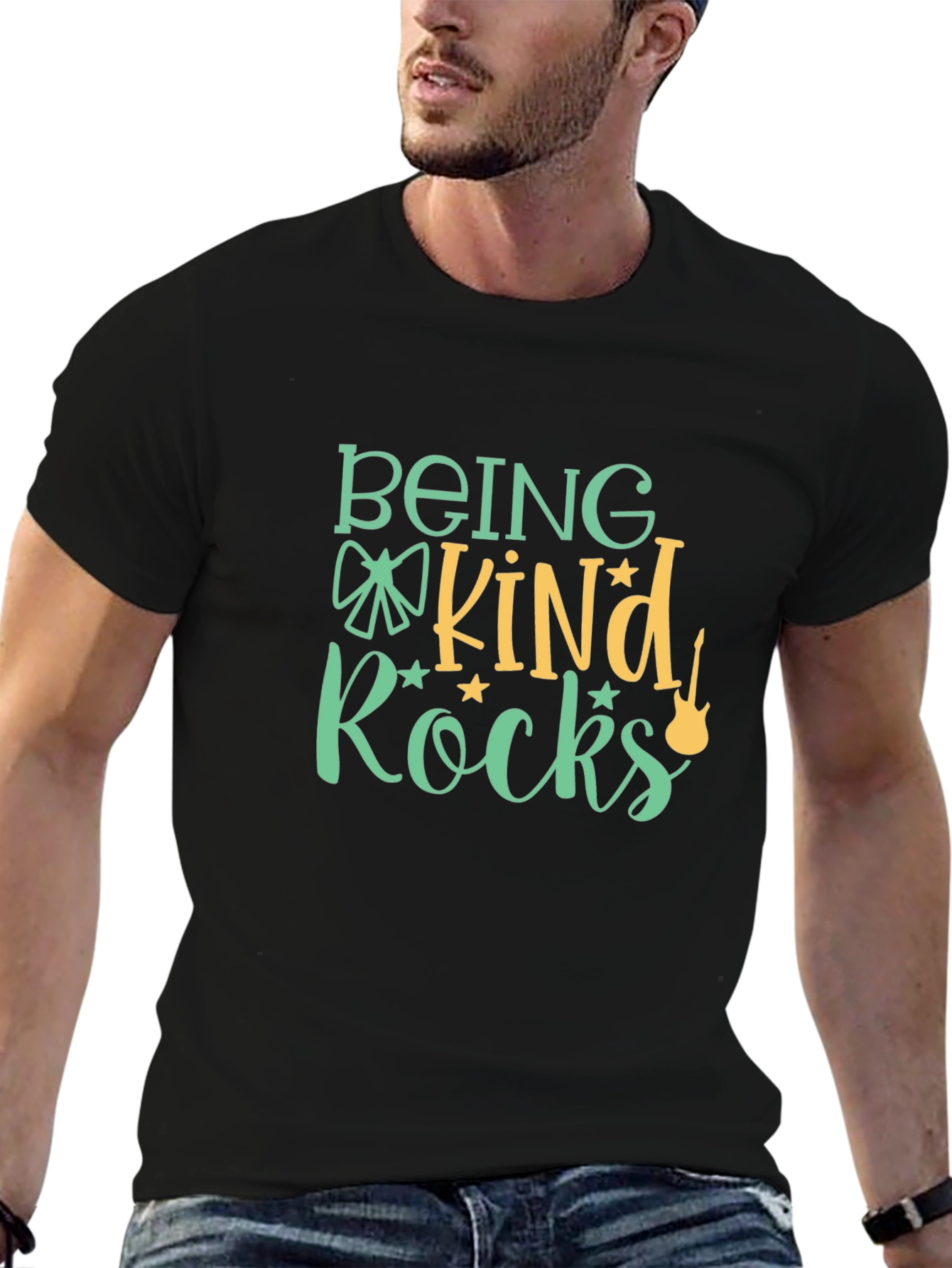 Being Kind Rocks Graphic Tee - Positive Vibes T-Shirt