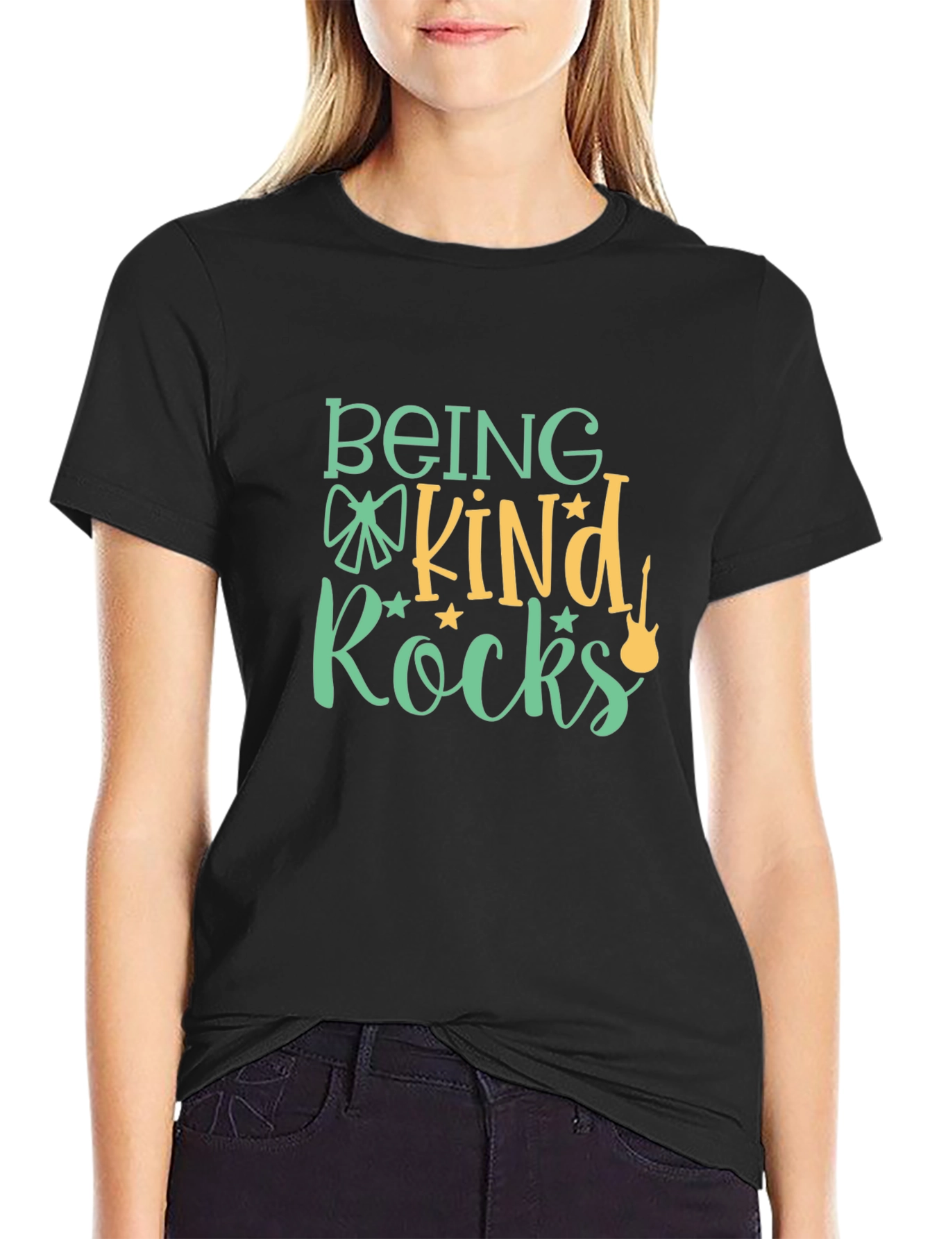 Being Kind Rocks Graphic Tee - Positive Vibes T-Shirt
