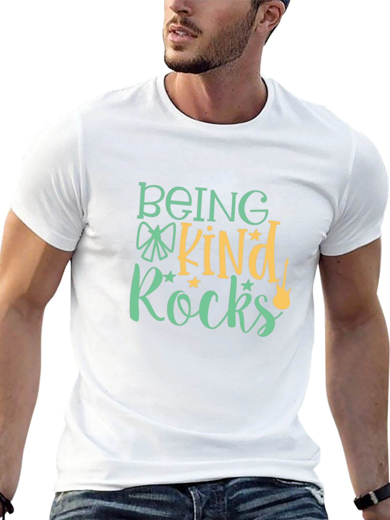 Being Kind Rocks Graphic Tee - Positive Vibes T-Shirt
