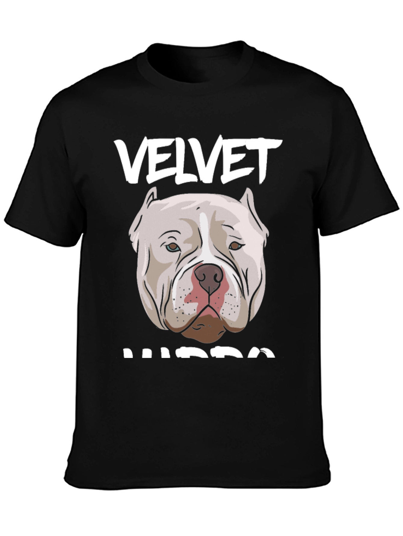 Velvet Hippo Dog Graphic T-Shirt