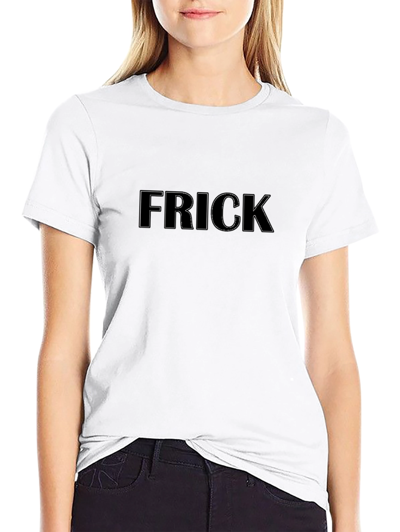 Frick Graphic T-Shirt - Casual Black Tee