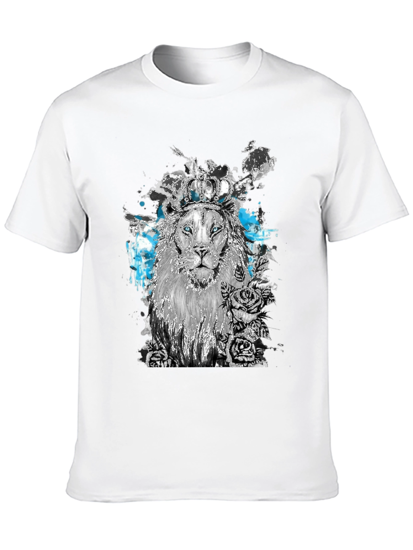 Lion King Graphic Tee - Unique Artistic Design