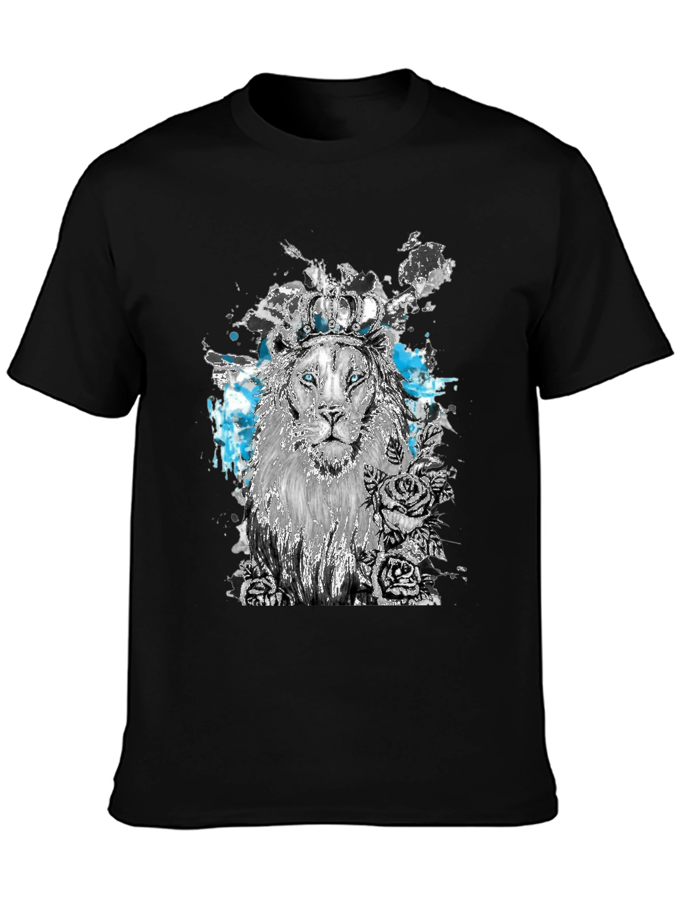 Lion King Graphic Tee - Unique Artistic Design