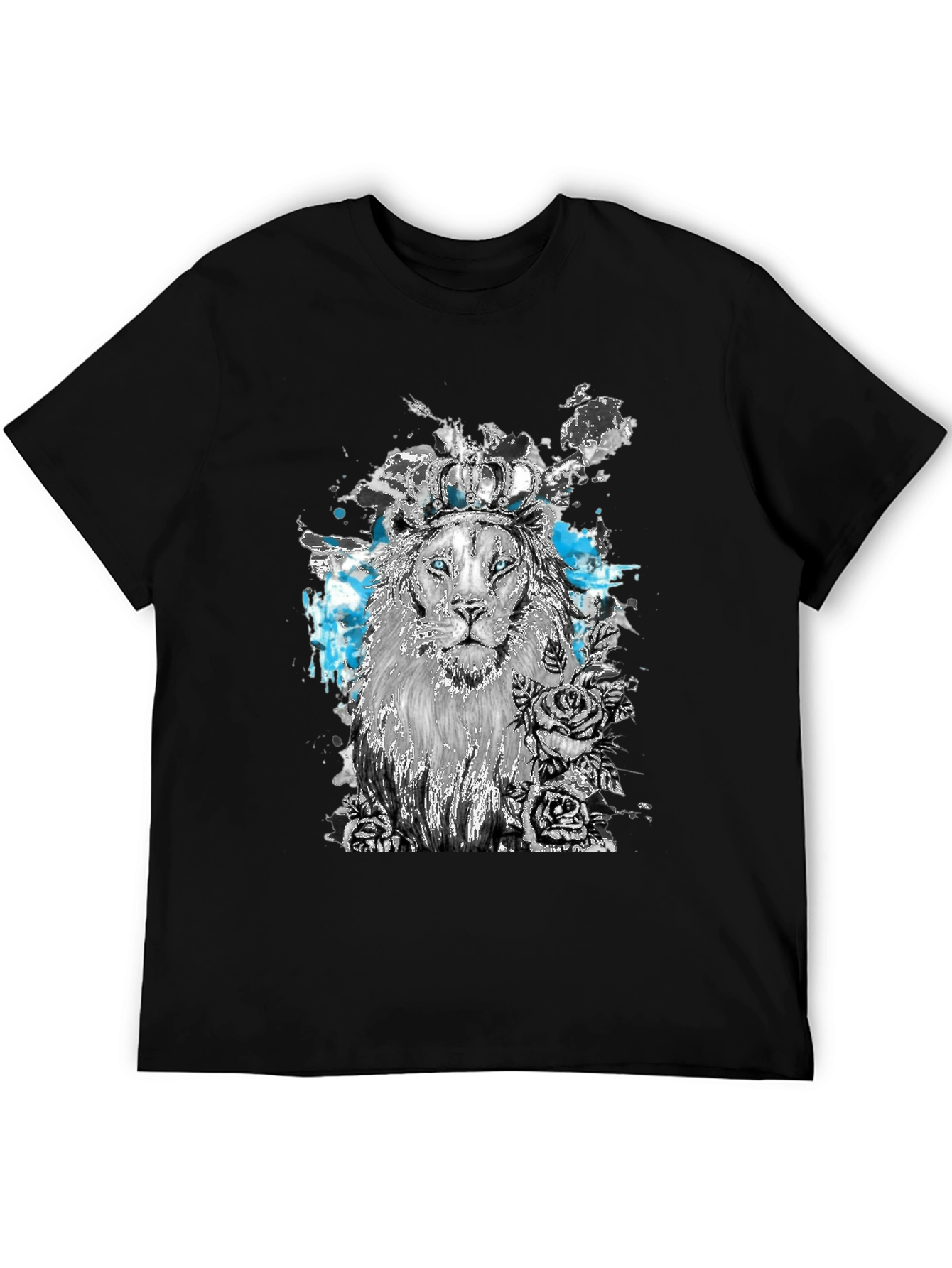 Lion King Graphic Tee - Unique Artistic Design
