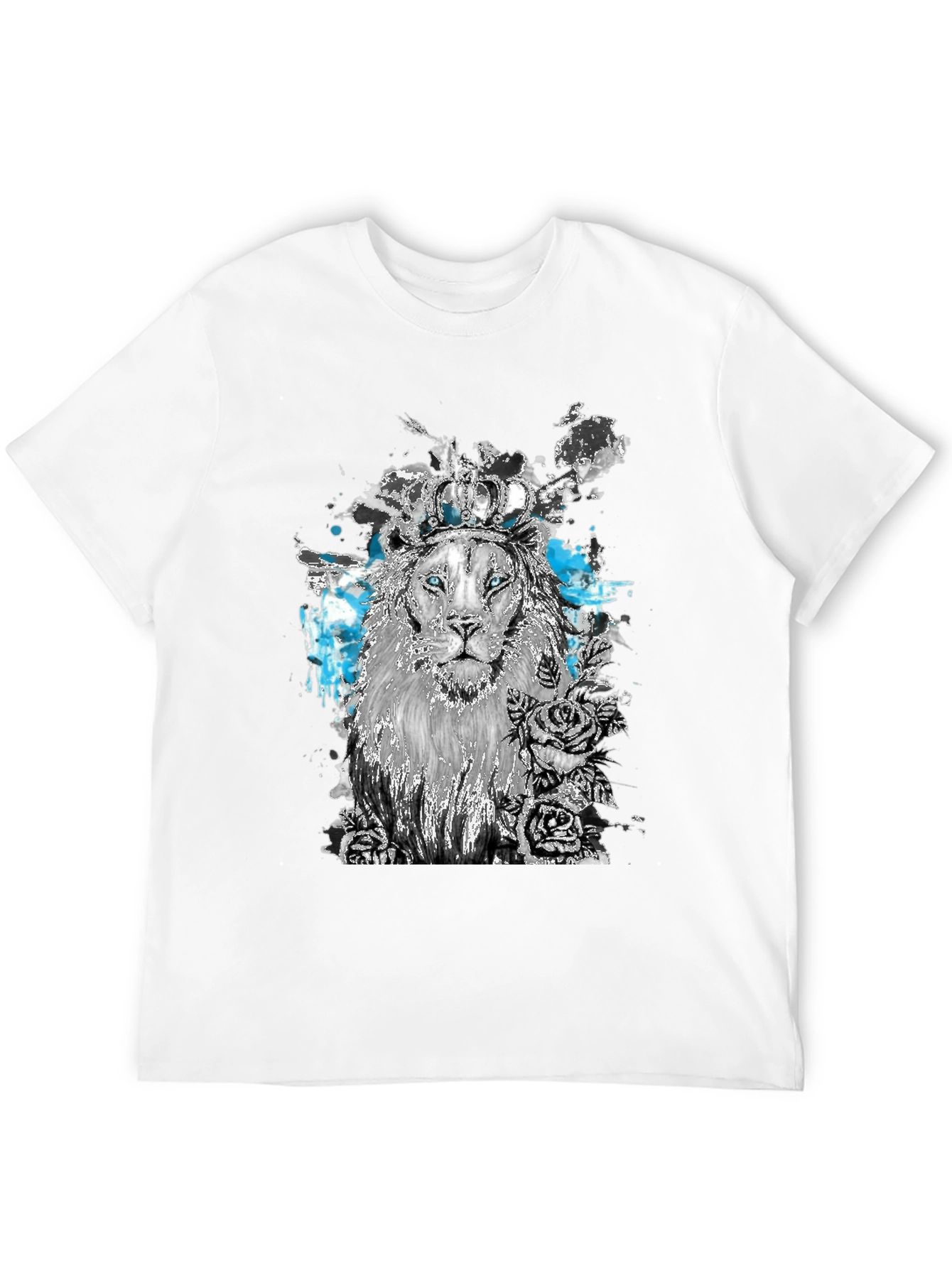 Lion King Graphic Tee - Unique Artistic Design