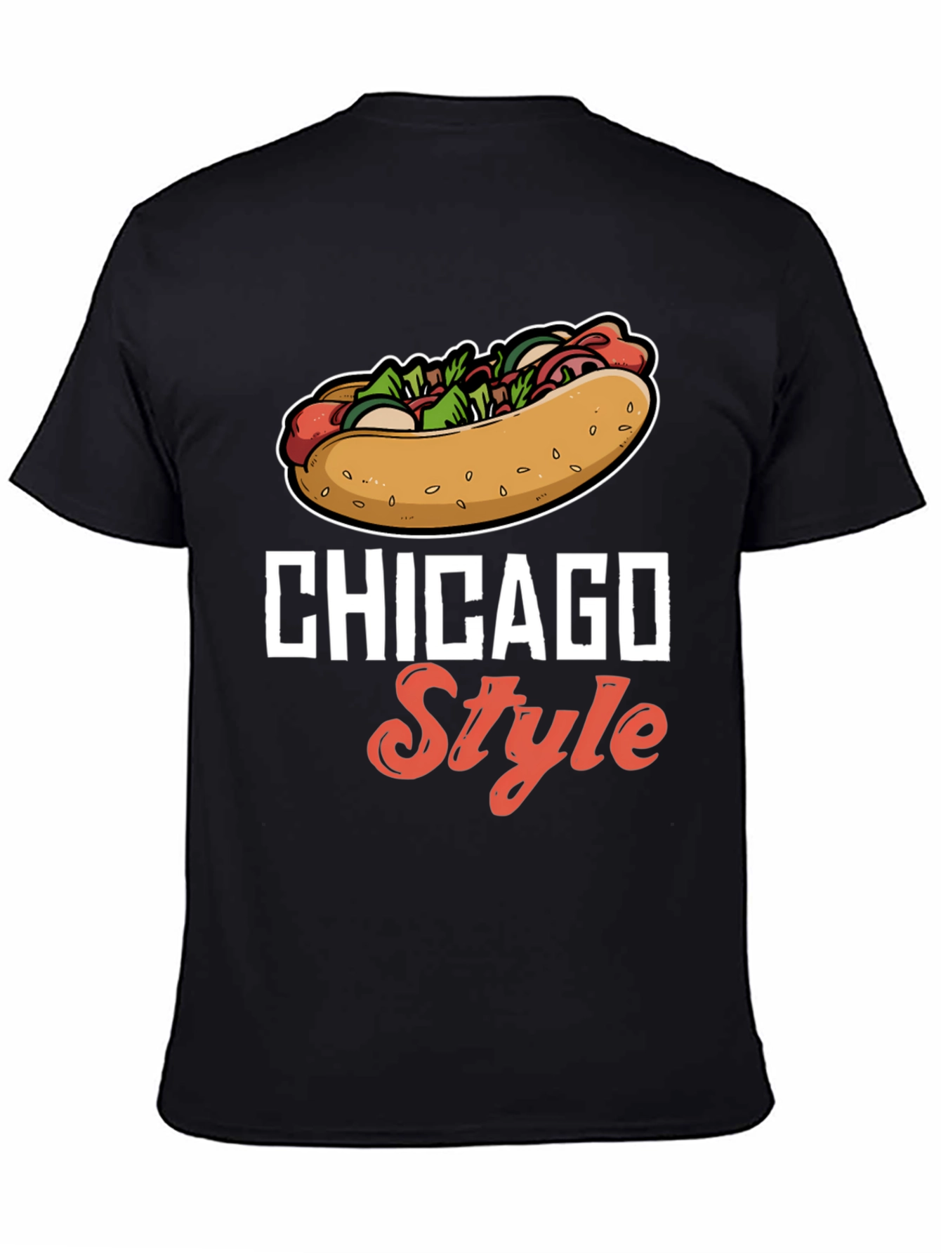 Chicago Style Hotdog T-Shirt