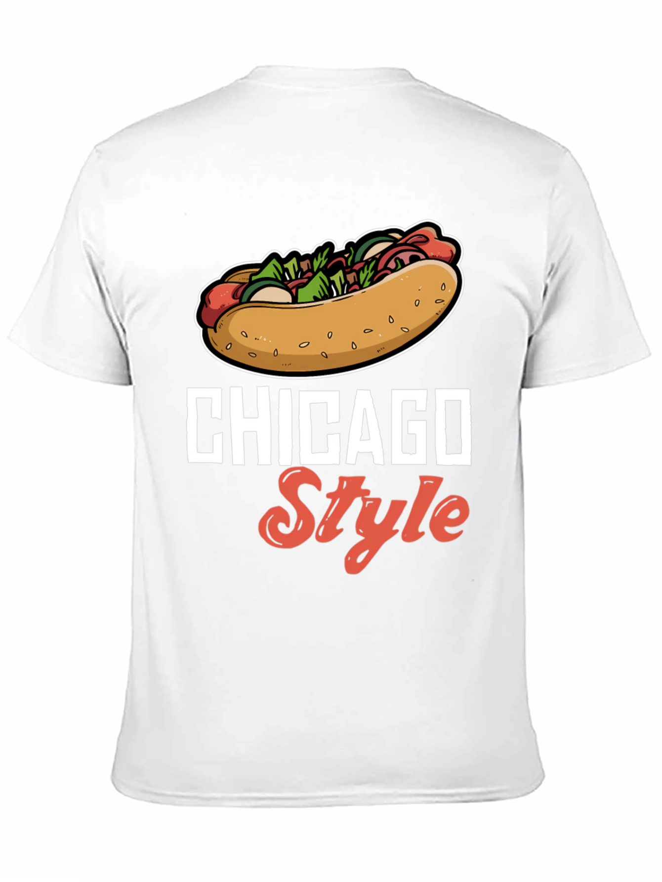 Chicago Style Hotdog T-Shirt
