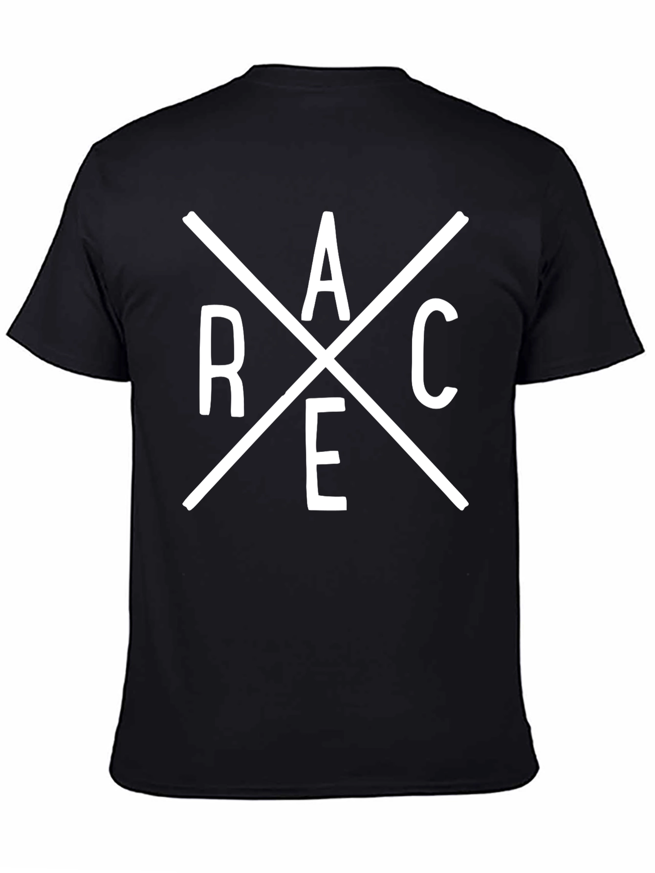 RACE Graphic Tee - Stylish Cotton Blend Shirt