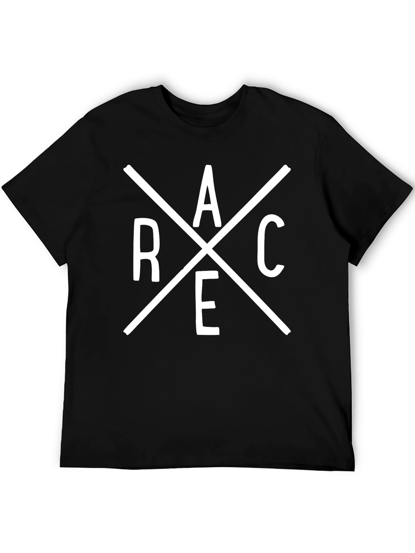 RACE Graphic Tee - Stylish Cotton Blend Shirt