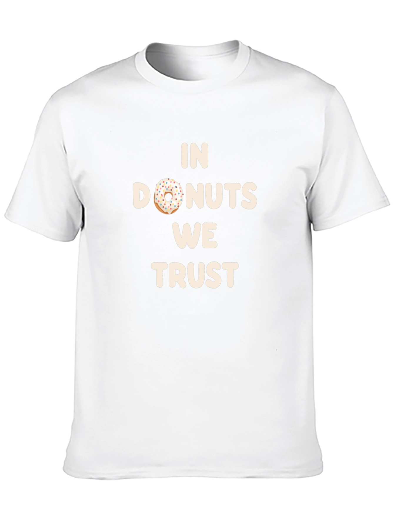 In Donuts We Trust Graphic T-Shirt