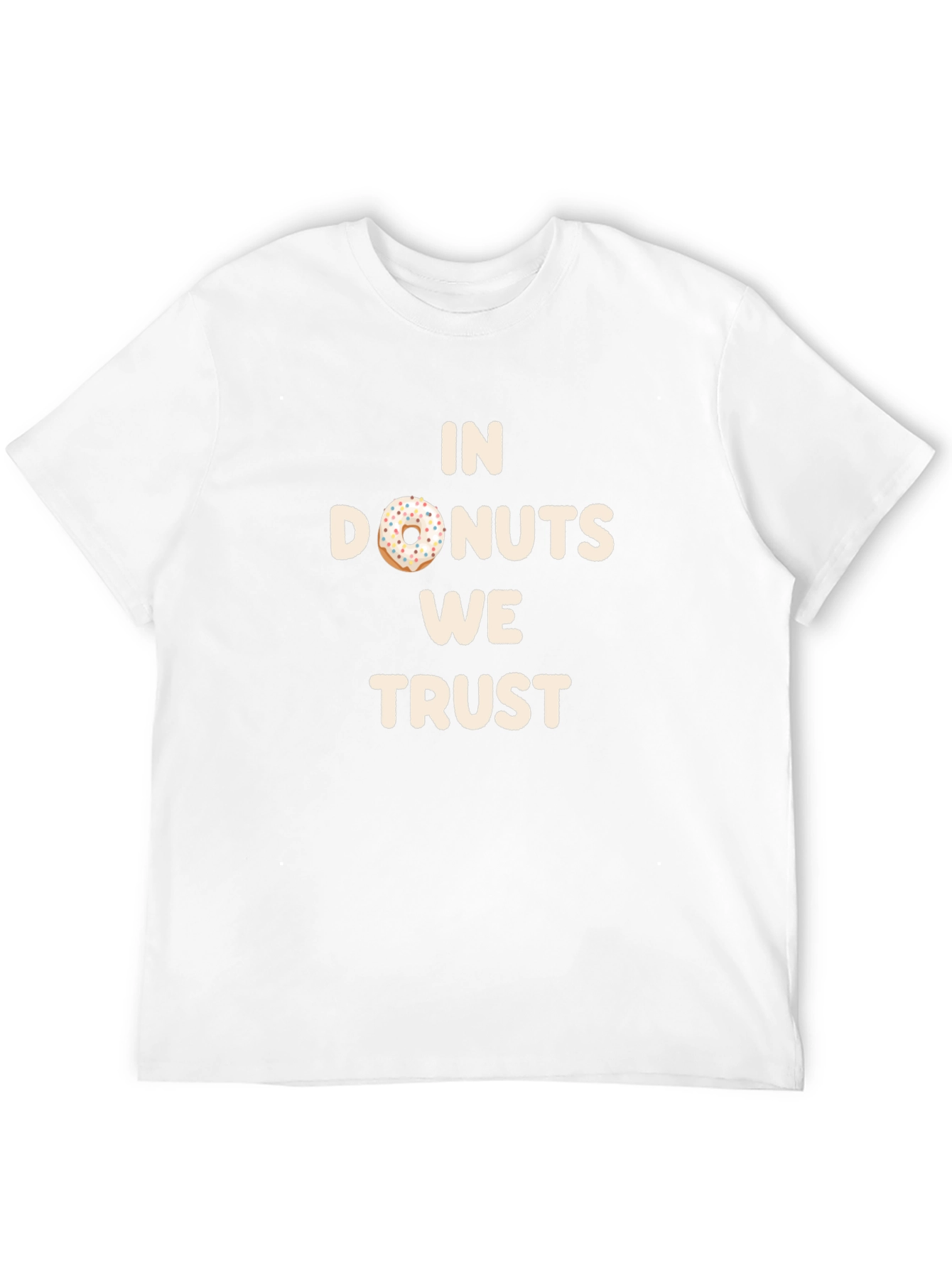 In Donuts We Trust Graphic T-Shirt