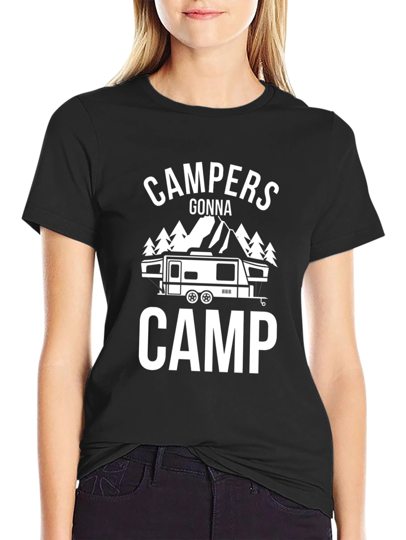 Campers Gonna Camp Graphic T-Shirt
