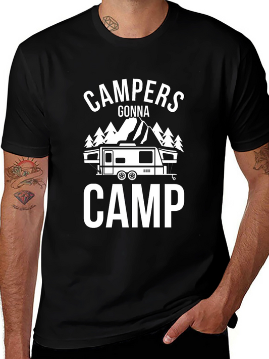 Campers Gonna Camp Graphic T-Shirt