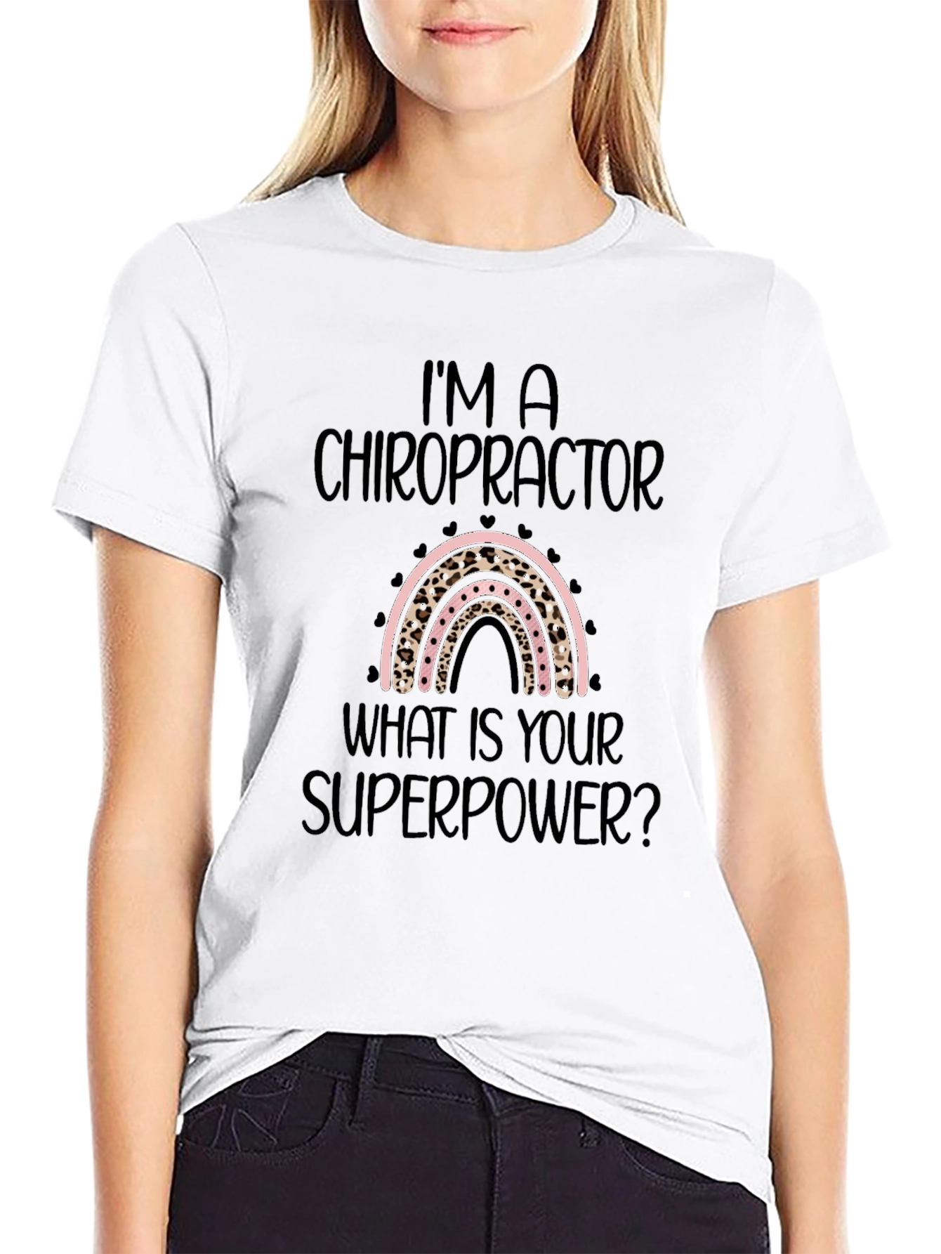 Chiropractor Superpower Graphic Tee