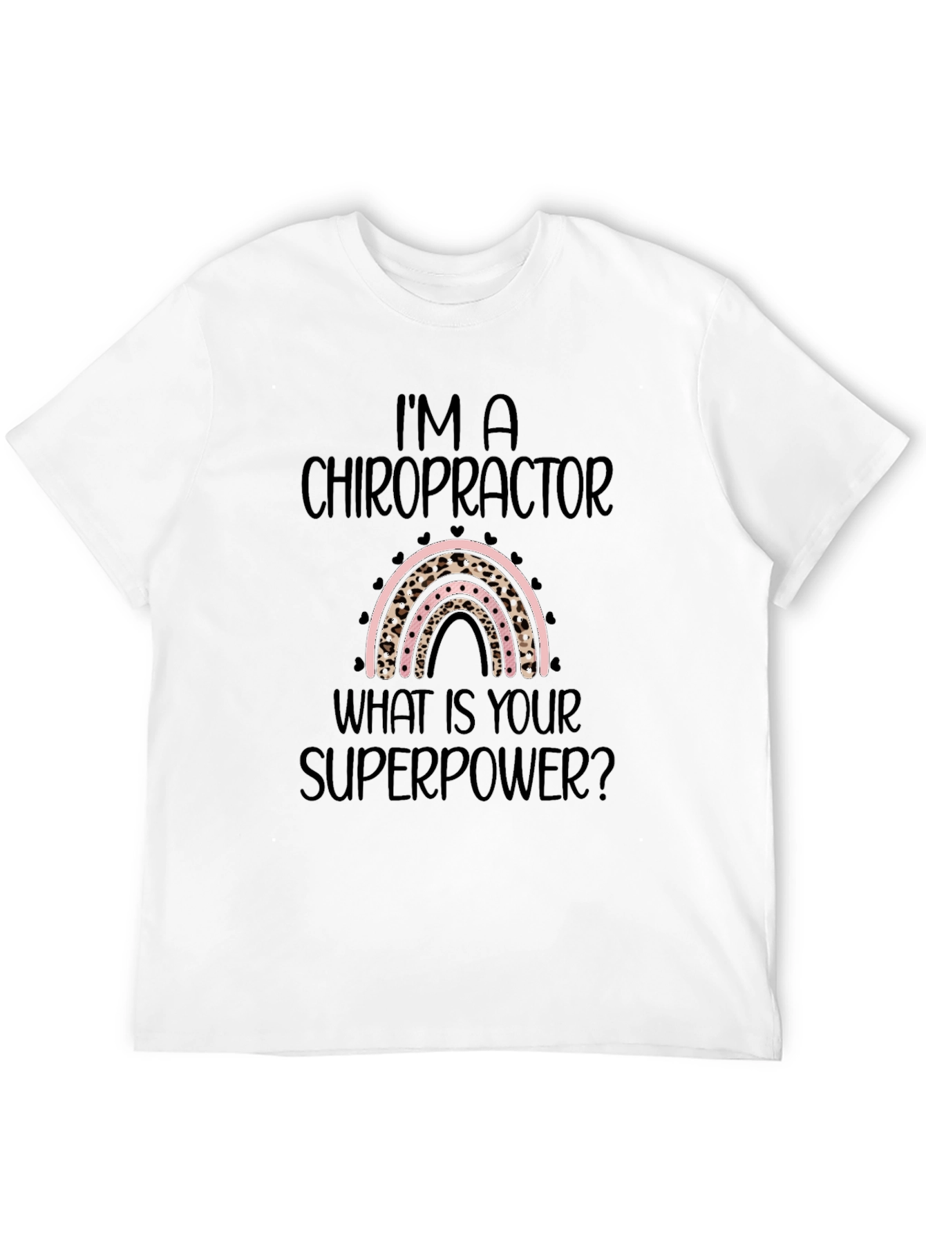 Chiropractor Superpower Graphic Tee