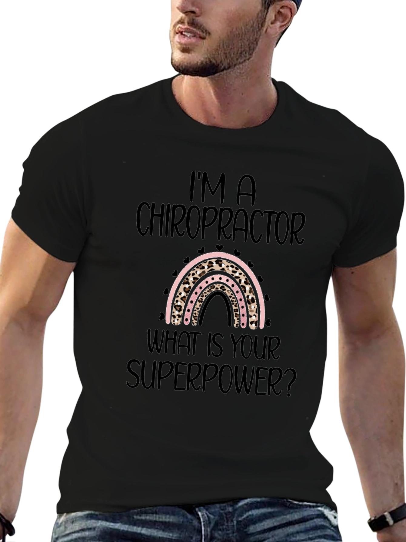 Chiropractor Superpower Graphic Tee