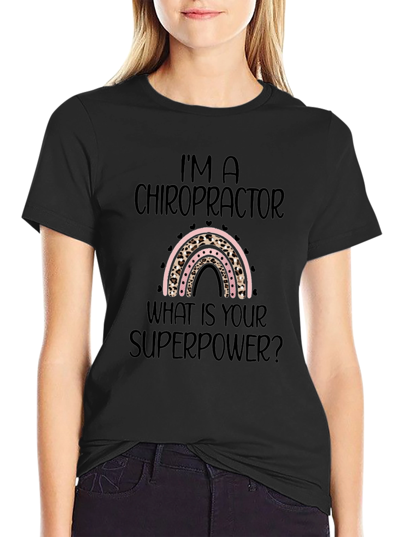 Chiropractor Superpower Graphic Tee