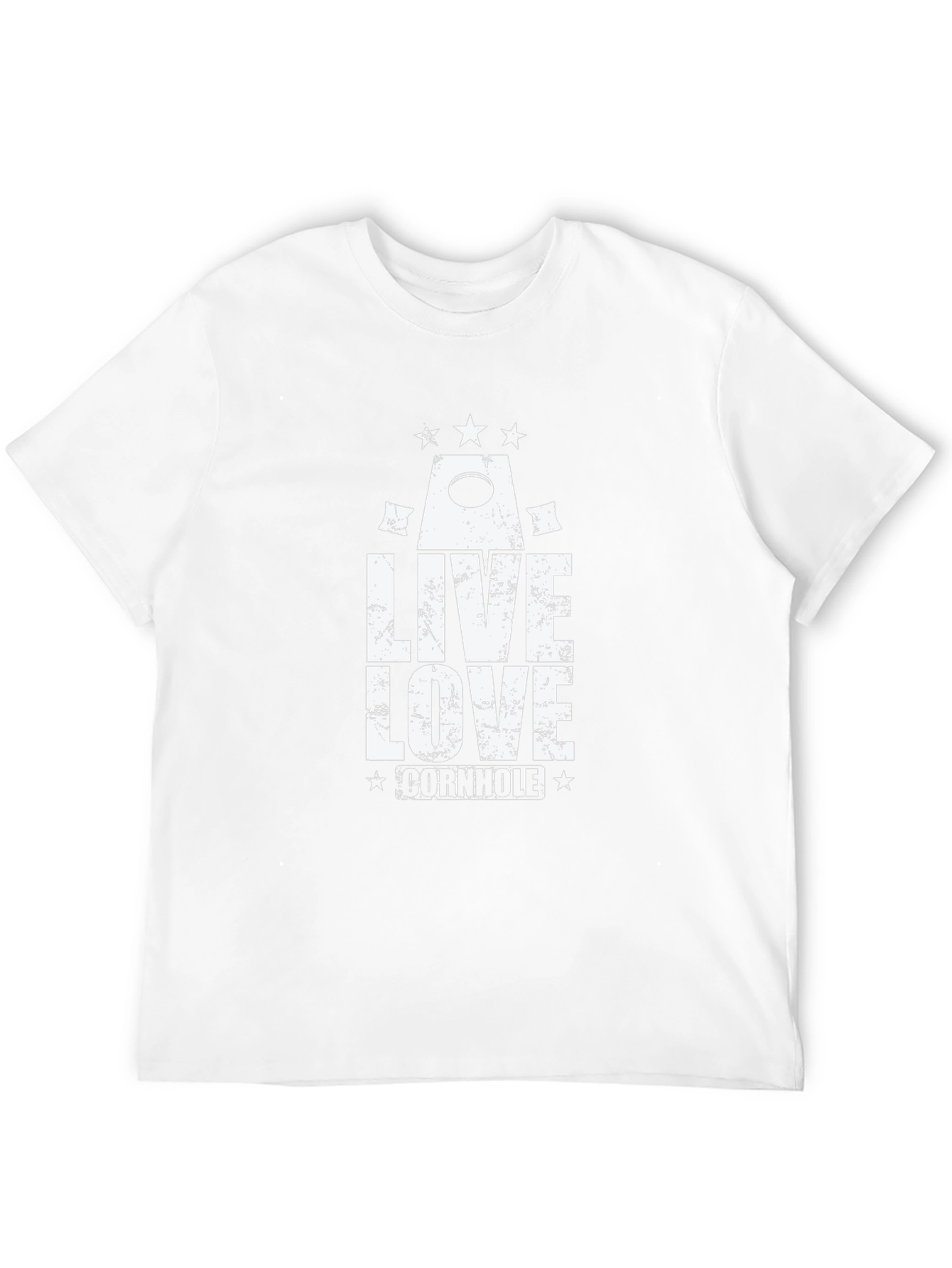 Live Love Cornhole Black T-Shirt