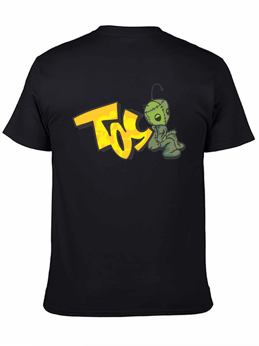 Black Tee with TOS Graphic
