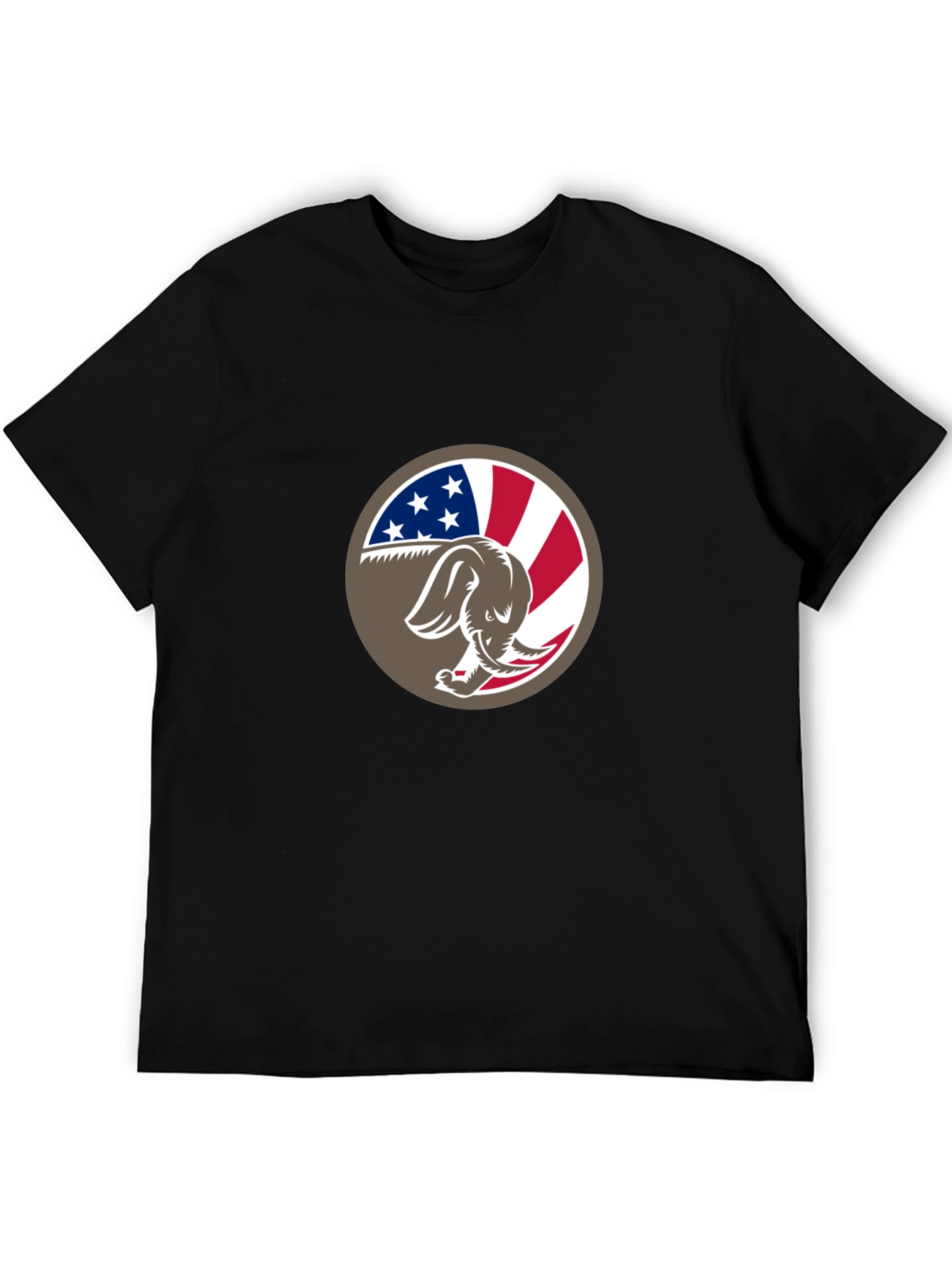 Republican Elephant USA Flag T-Shirt