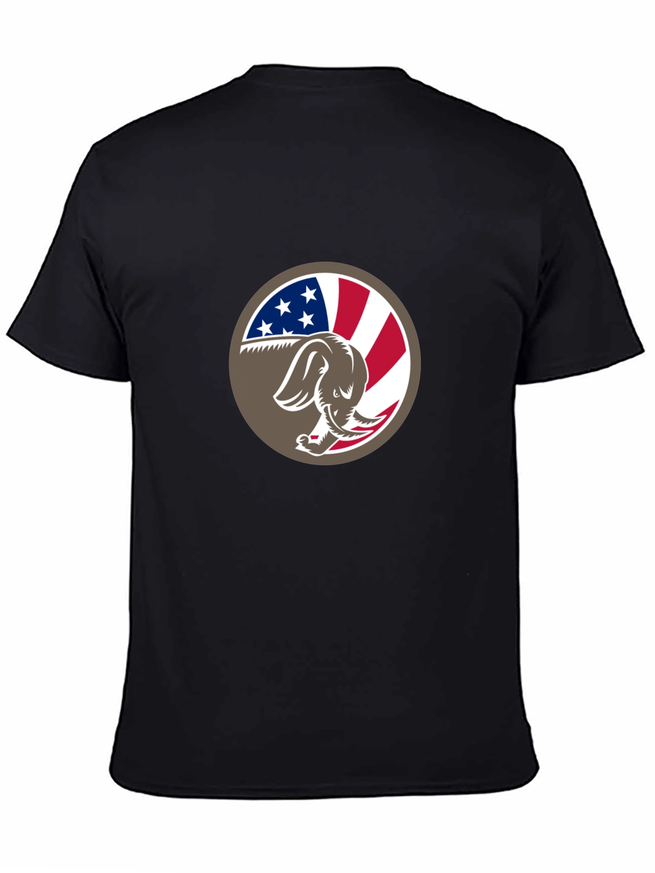 Republican Elephant USA Flag T-Shirt