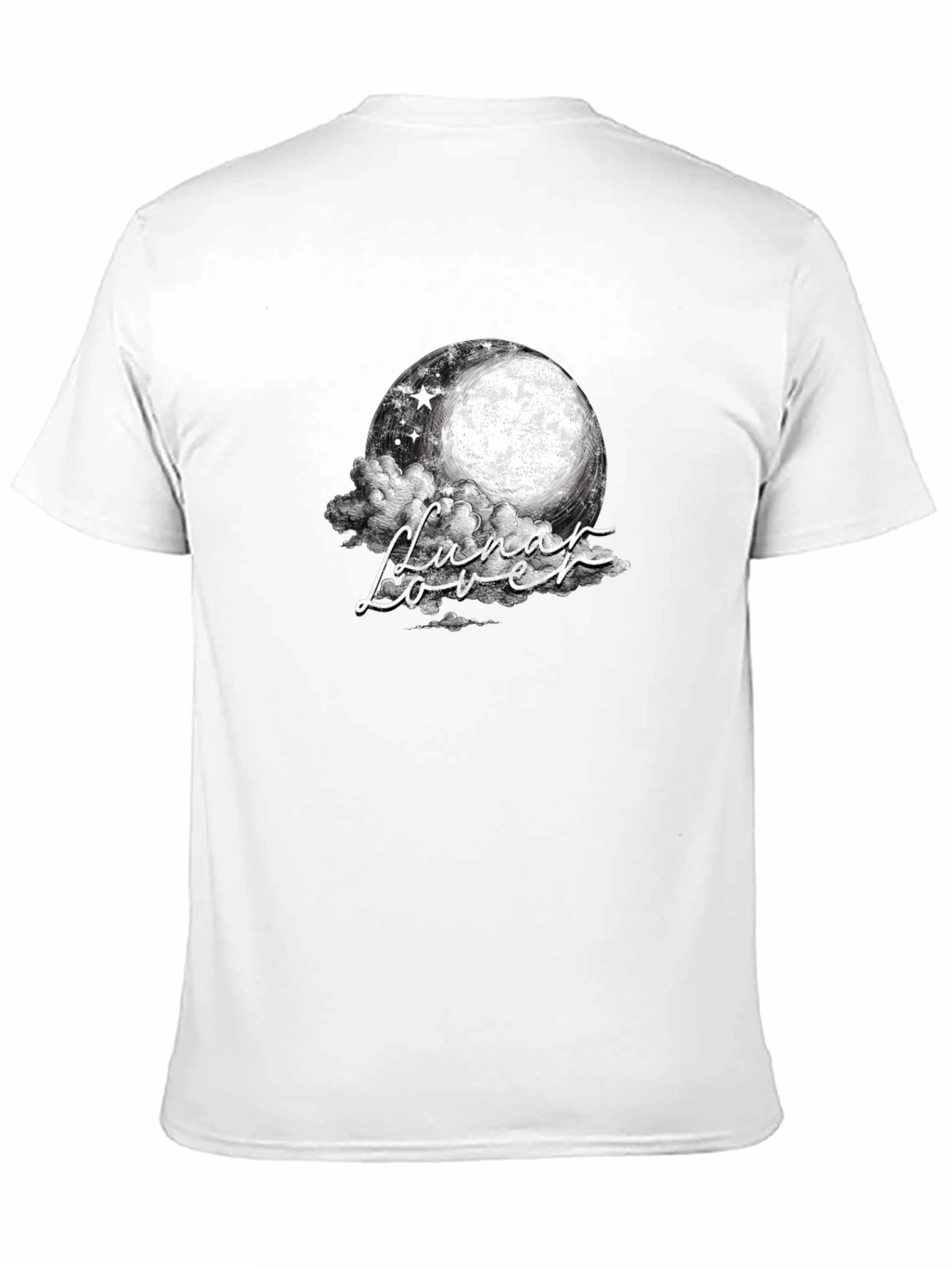 Lunar Lover Graphic T-Shirt - Celestial Dreamscape