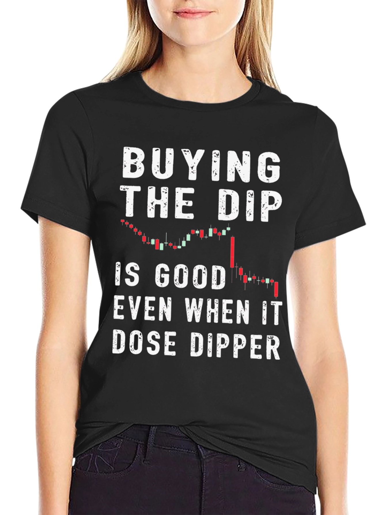 Buying the Dip Black T-Shirt