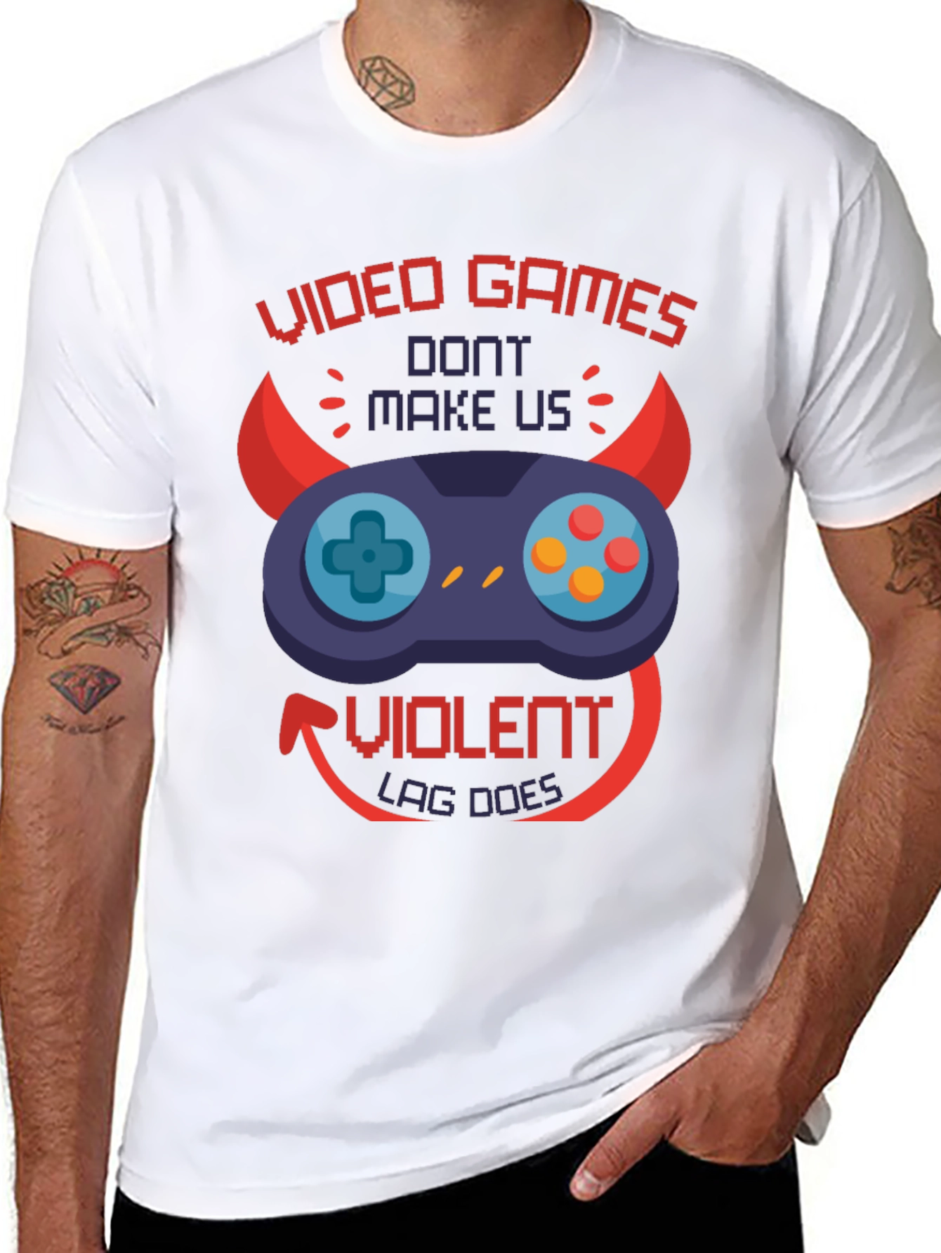 Video Game Violent Lag T-Shirt