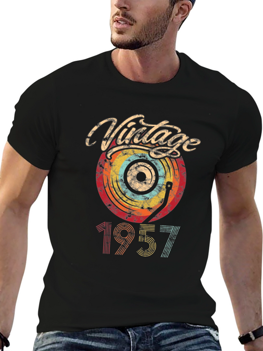 Vintage 1957 Record T-Shirt