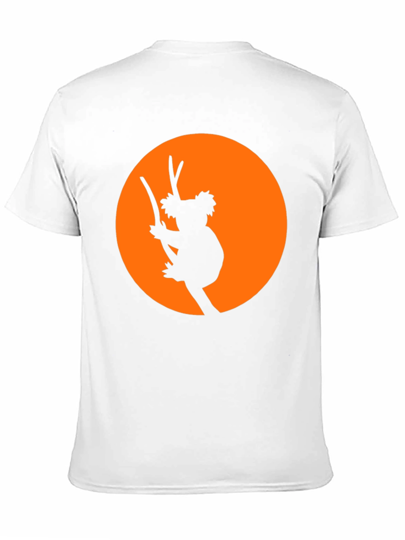 Koala Silhouette Graphic Tee - Black T-Shirt