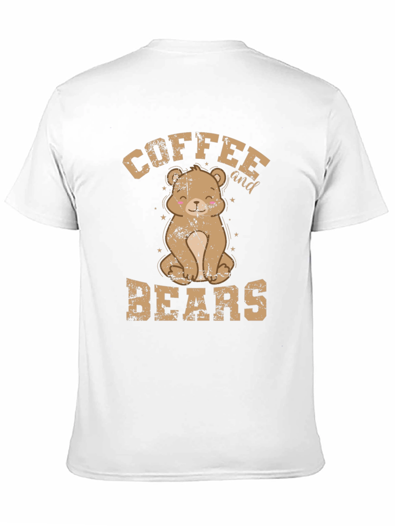 Coffee and Bears Graphic T-Shirt