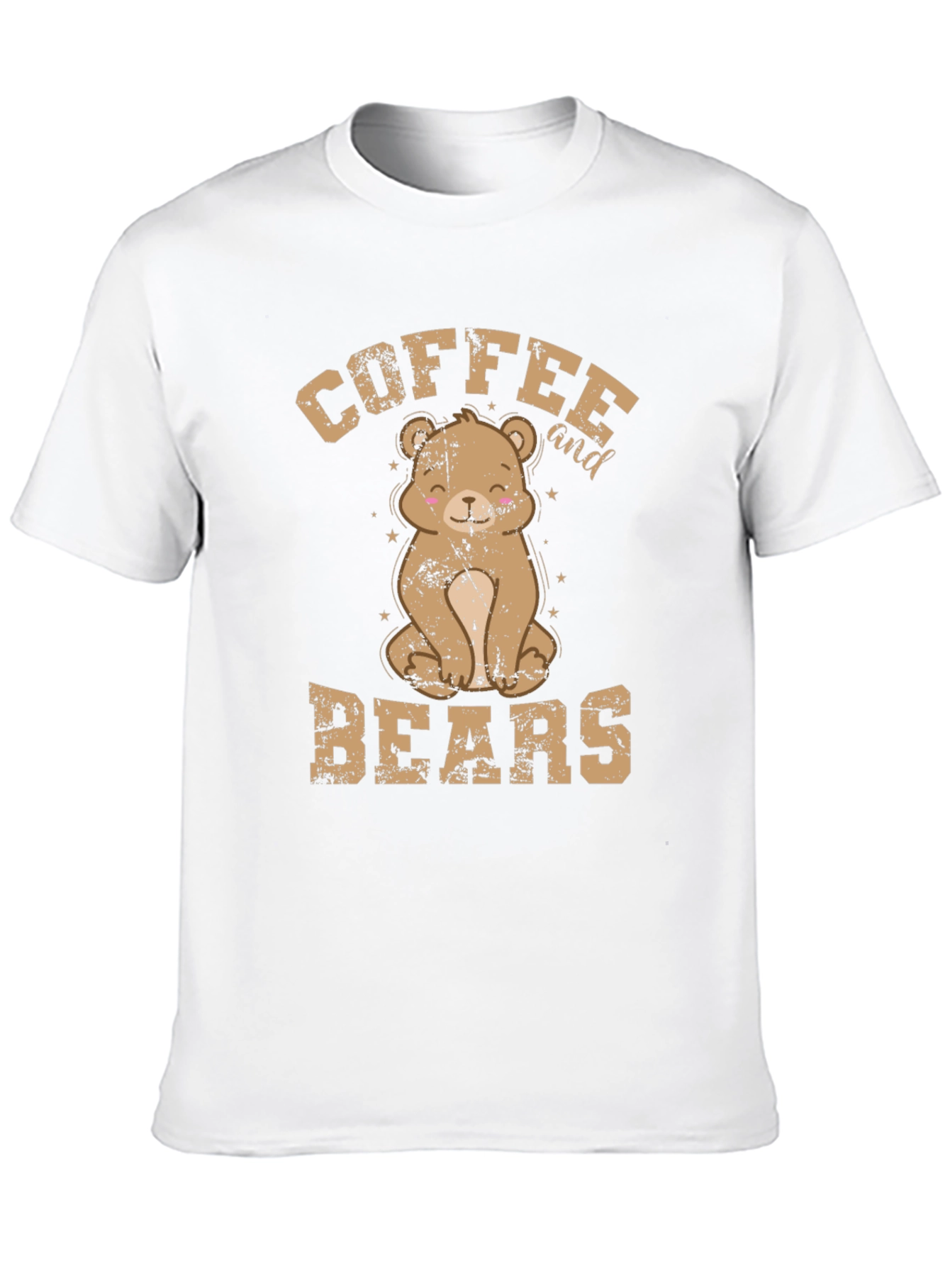 Coffee and Bears Graphic T-Shirt