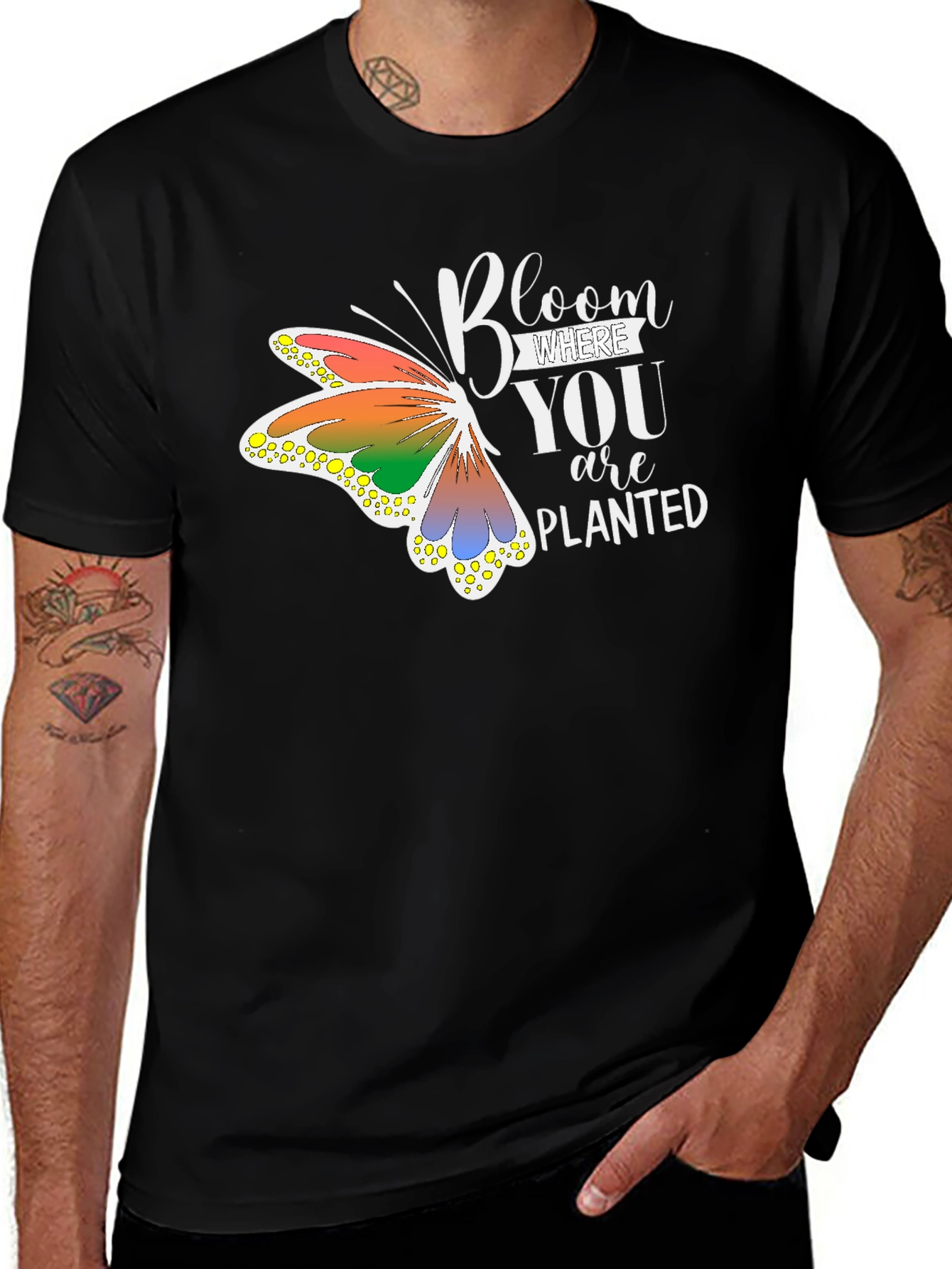 Bloom Where You Are Planted Graphic Tee