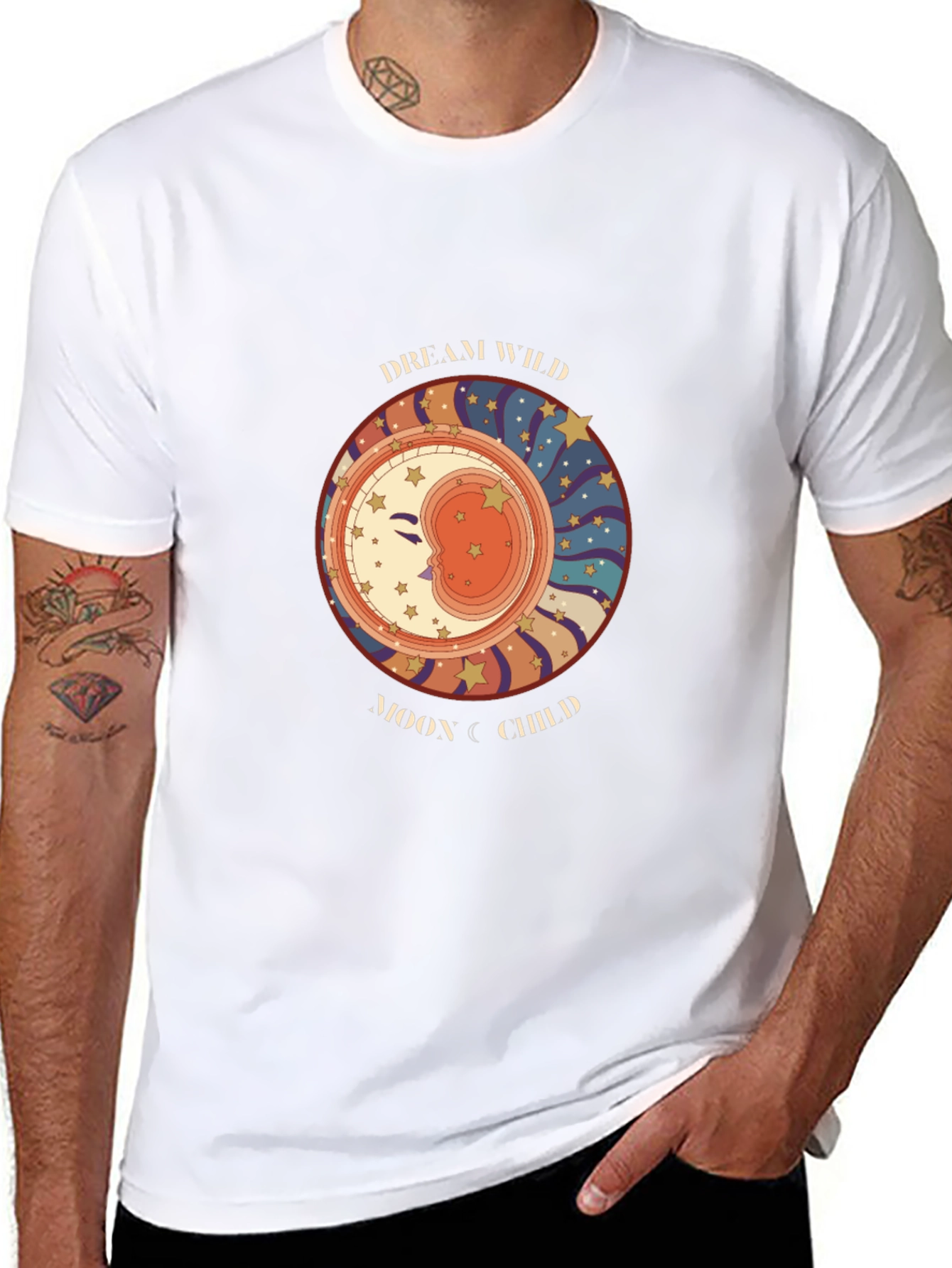 Dream Wild Moon Child Graphic Tee