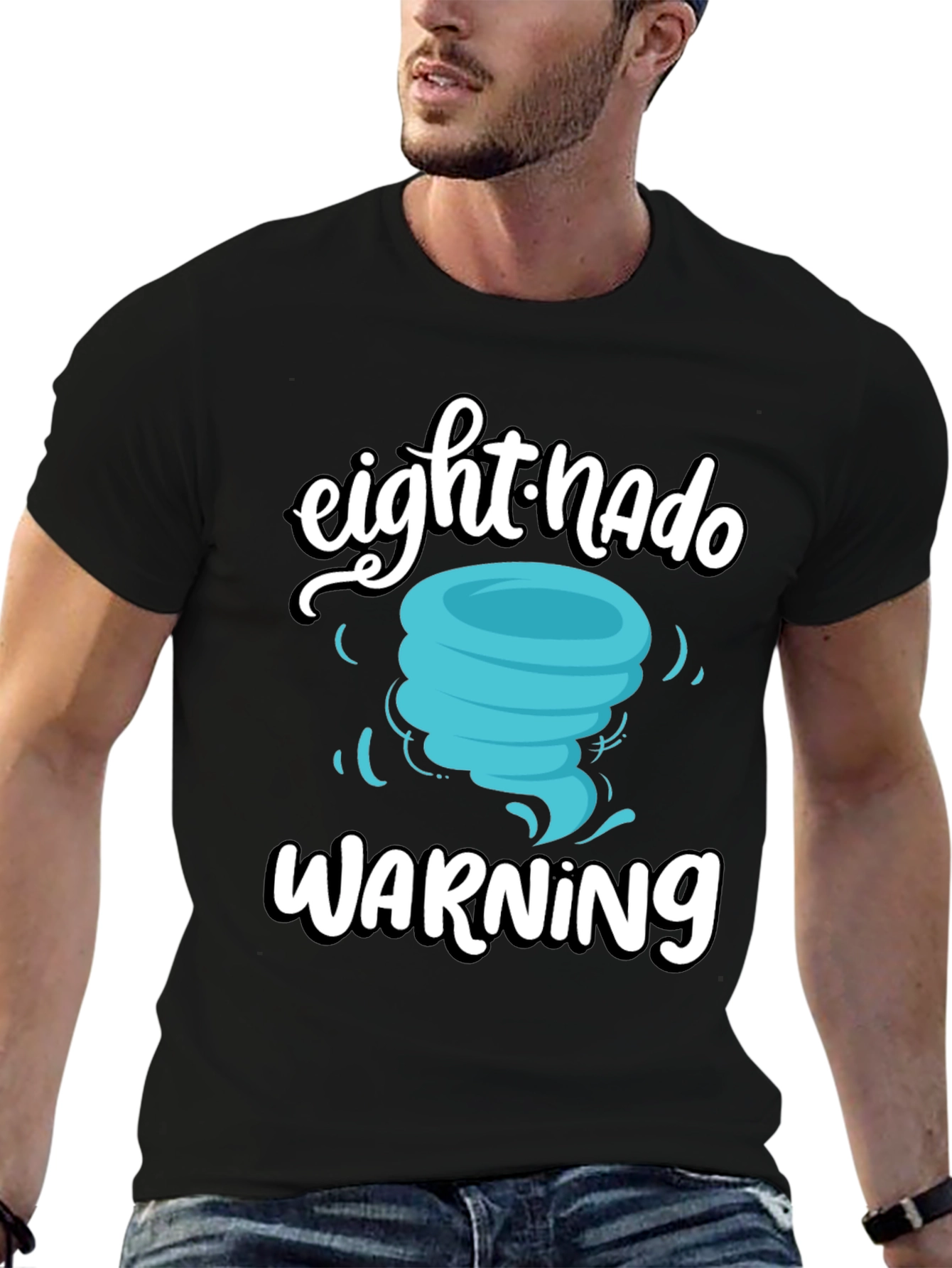 Eightnado Warning Novelty T-Shirt