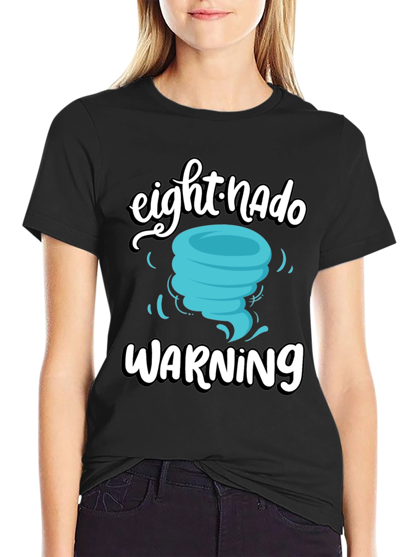 Eightnado Warning Novelty T-Shirt