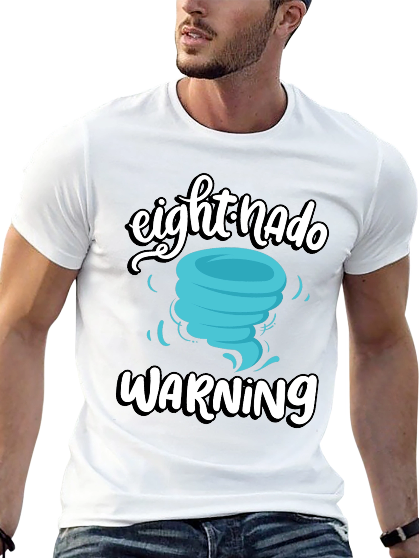 Eightnado Warning Novelty T-Shirt