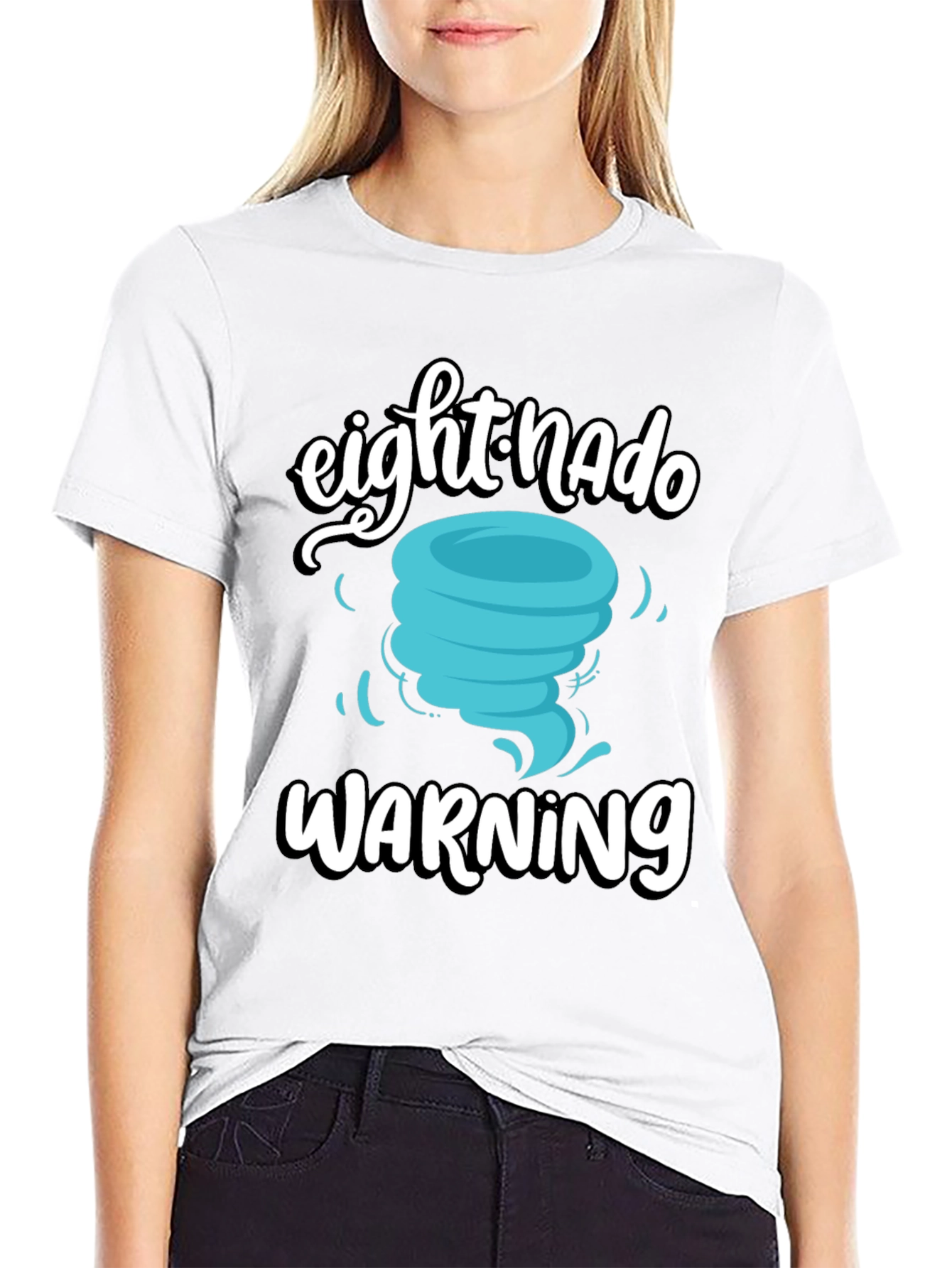 Eightnado Warning Novelty T-Shirt