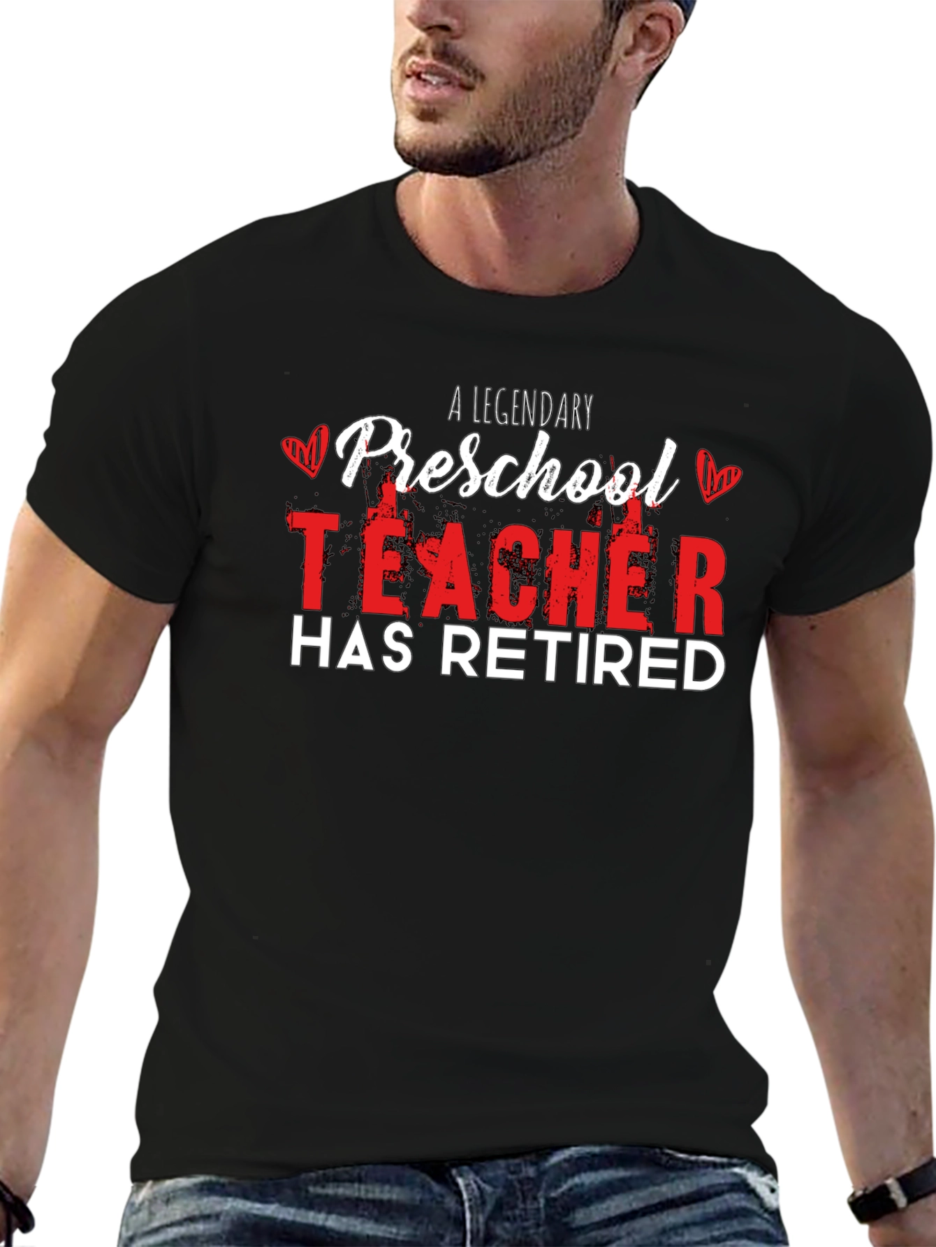 Legendary Preschool Teacher Retired T-Shirt