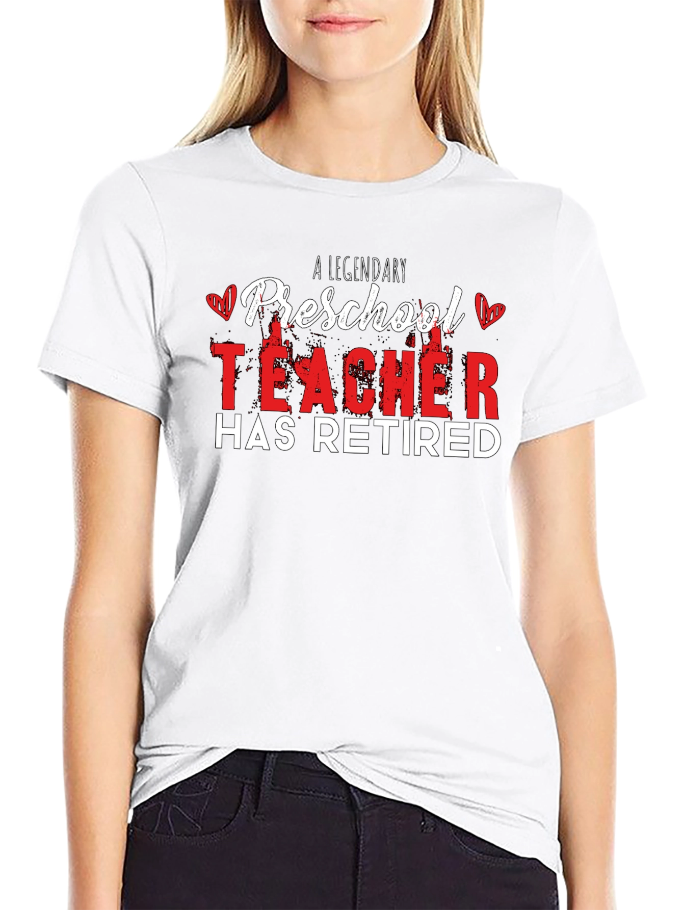 Legendary Preschool Teacher Retired T-Shirt