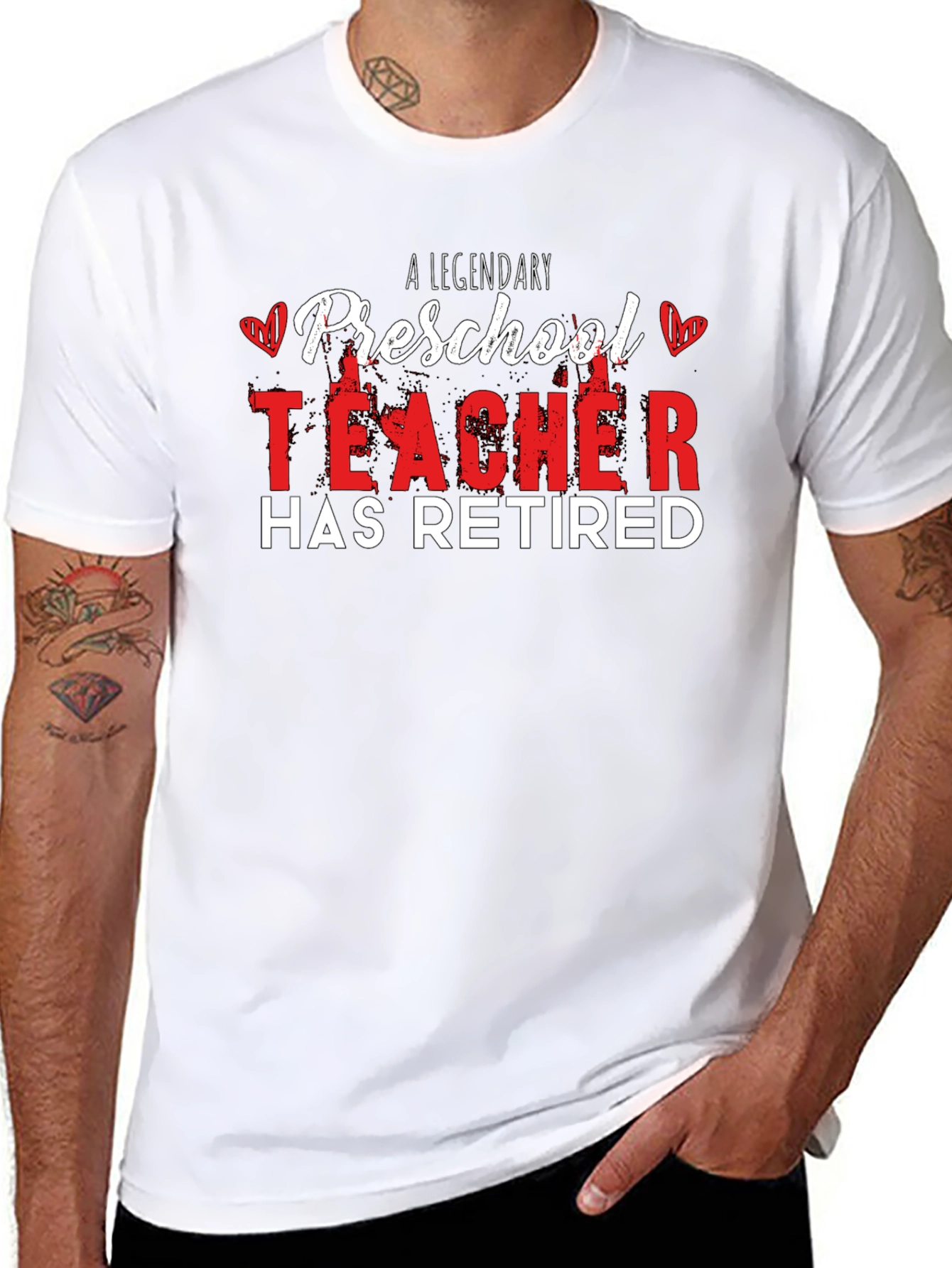 Legendary Preschool Teacher Retired T-Shirt