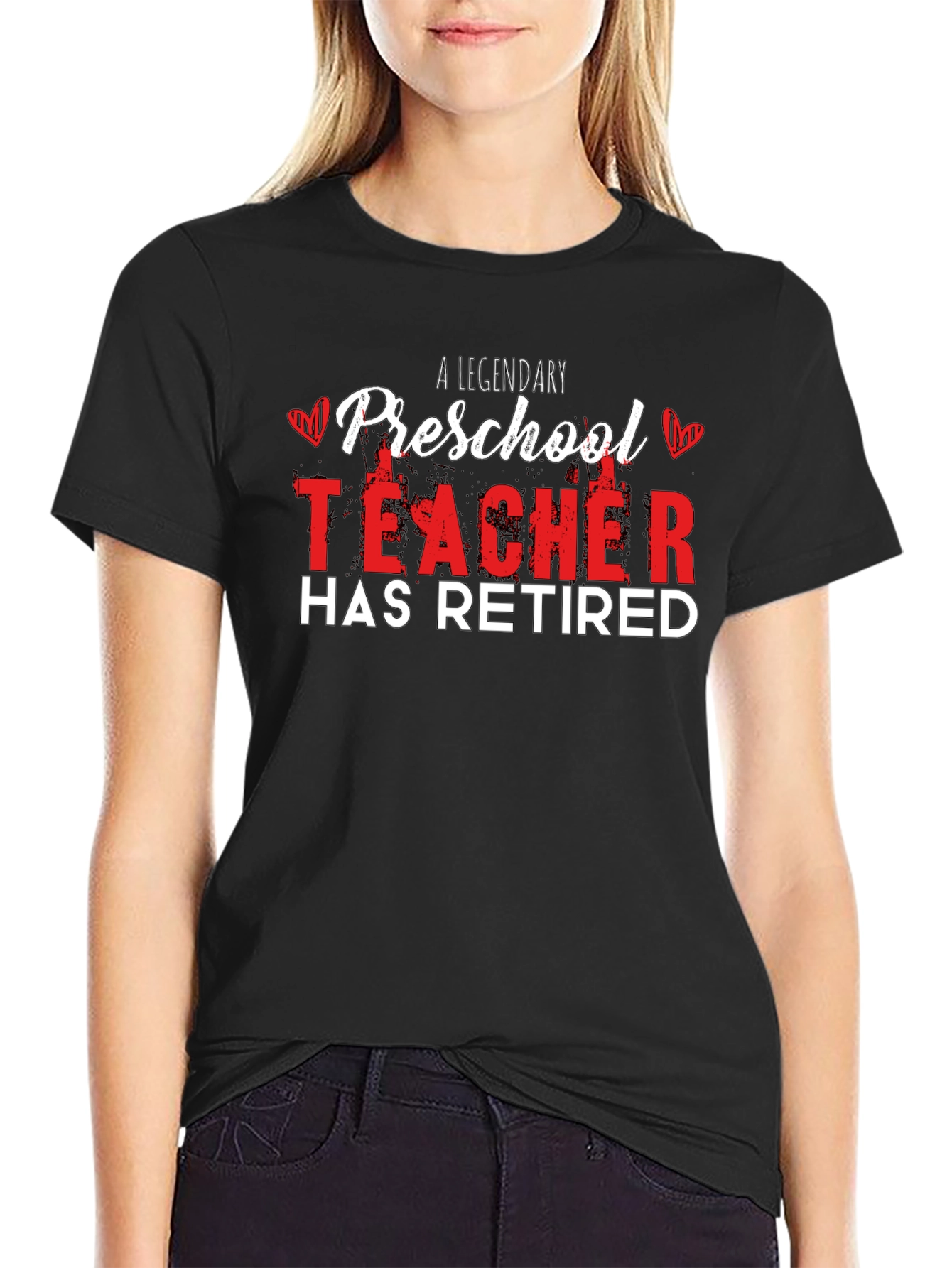Legendary Preschool Teacher Retired T-Shirt