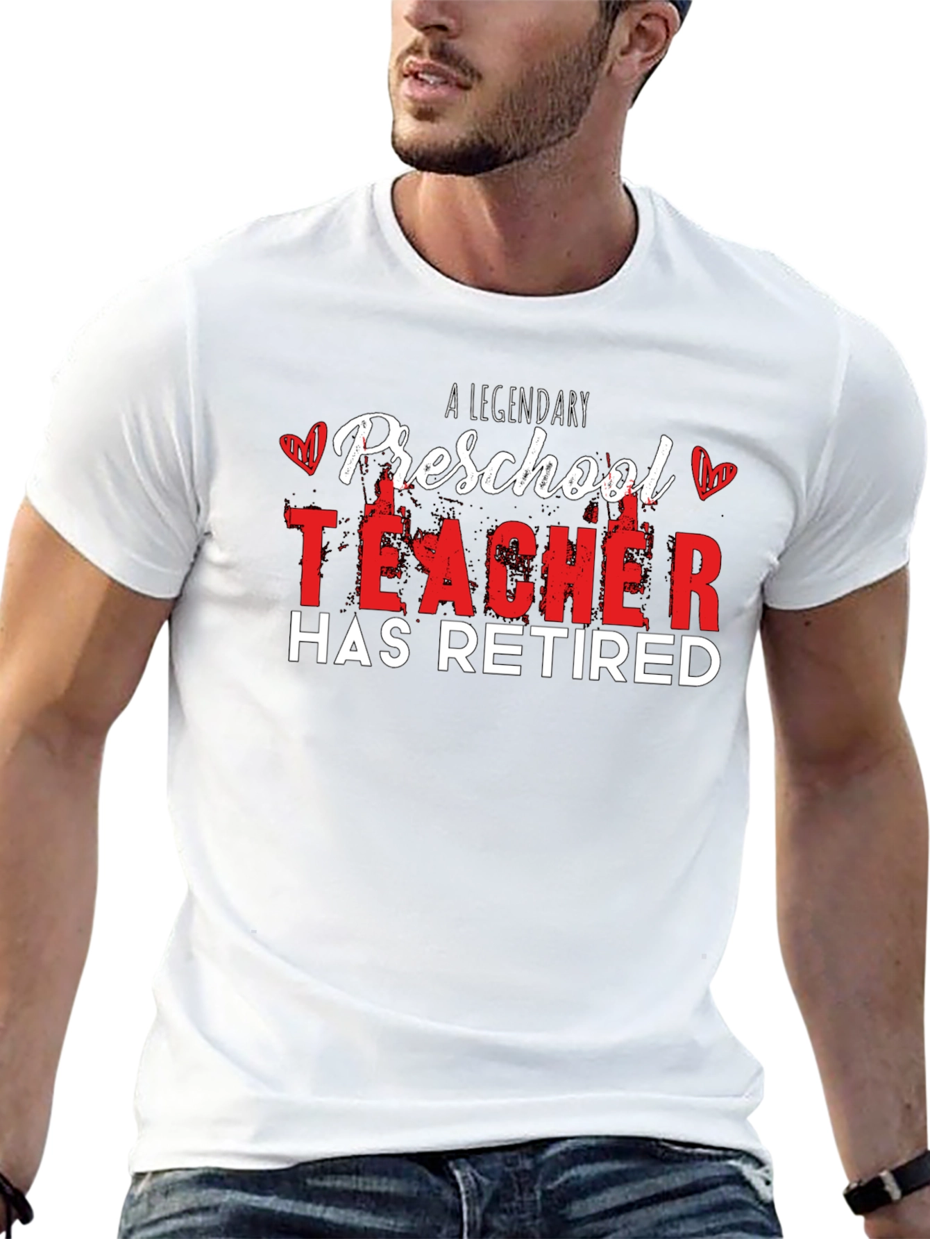 Legendary Preschool Teacher Retired T-Shirt