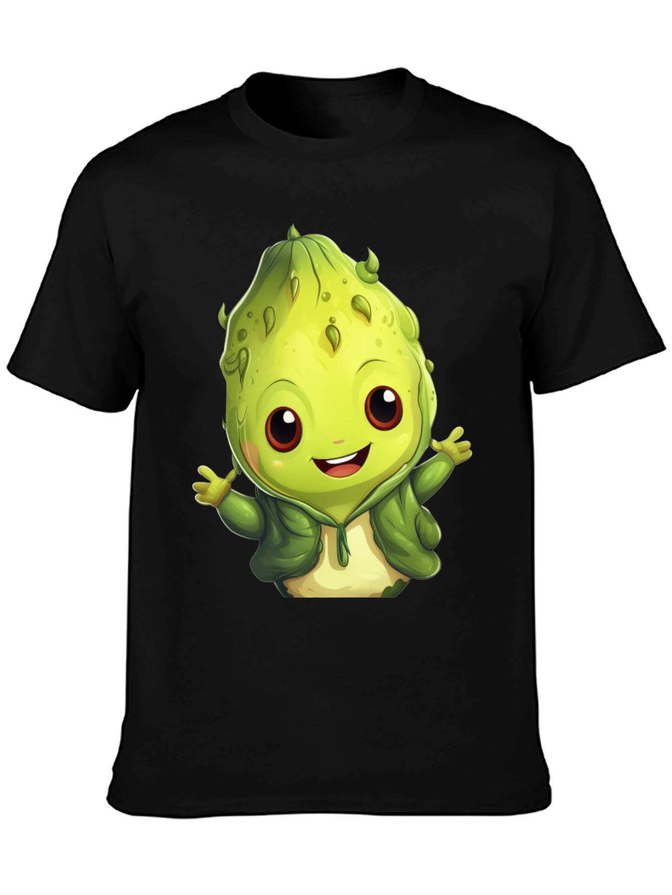 Cute Brussel Sprout Cartoon T-Shirt