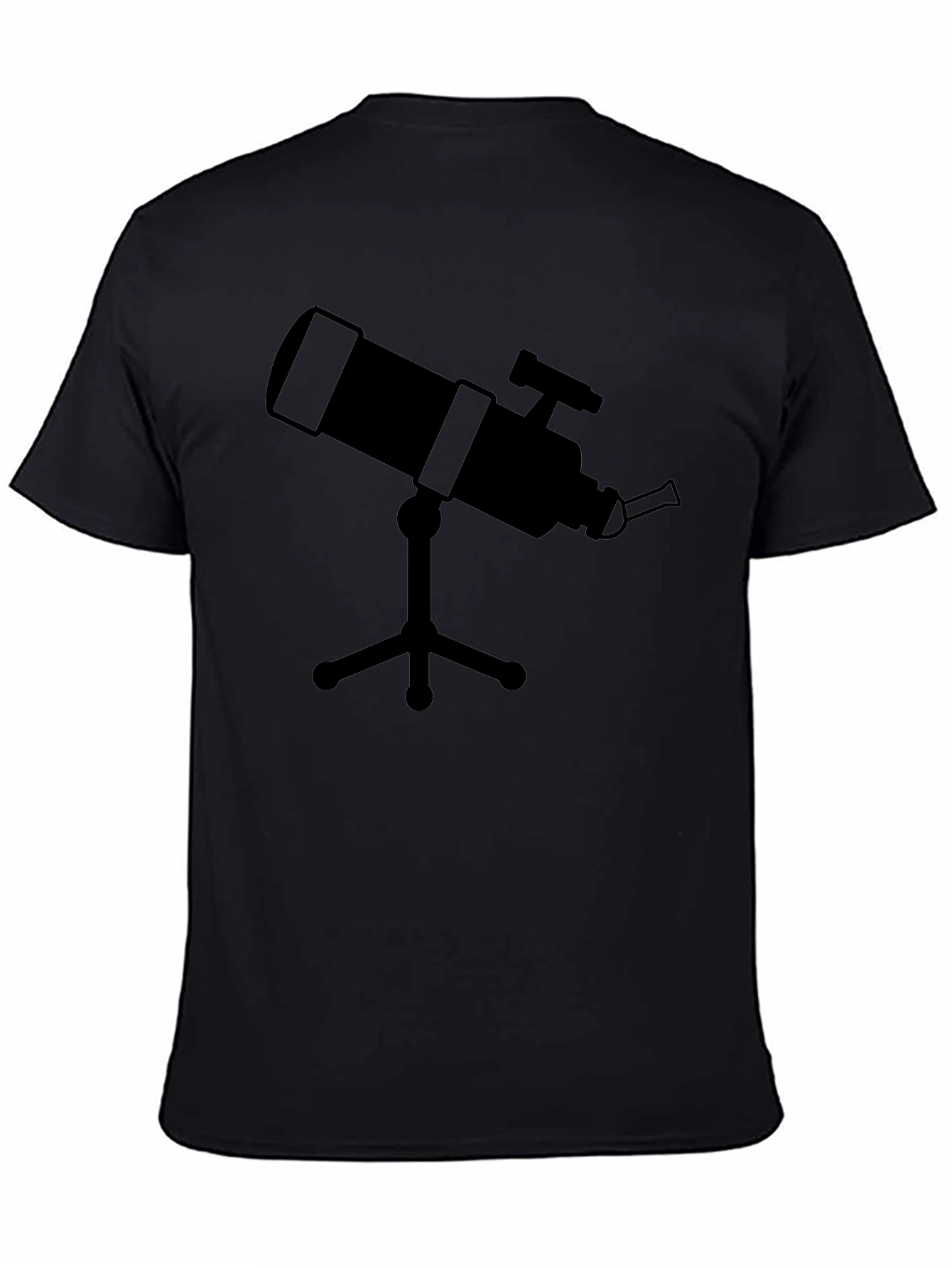 Telescope Graphic Tee - Black