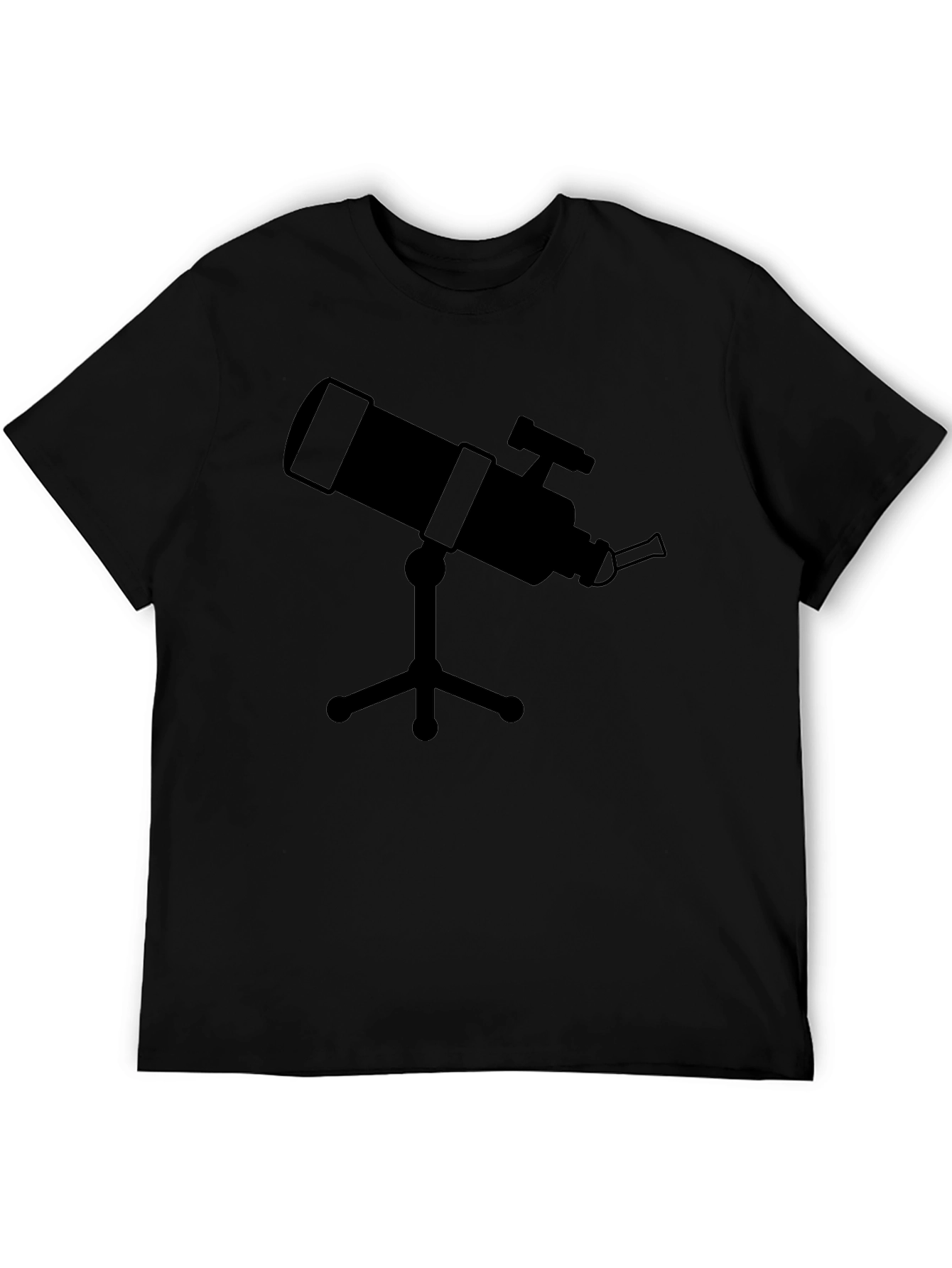 Telescope Graphic Tee - Black