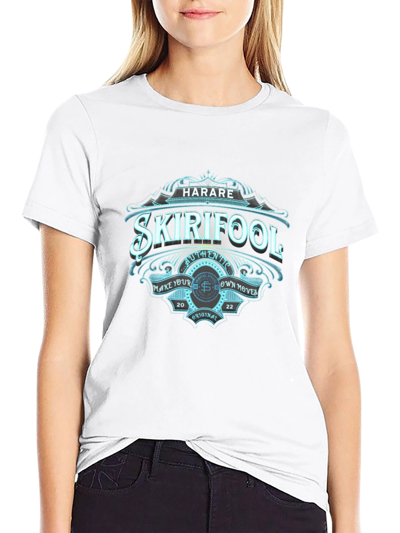 Harare Skirifool T-Shirt - Make Your Own Moves