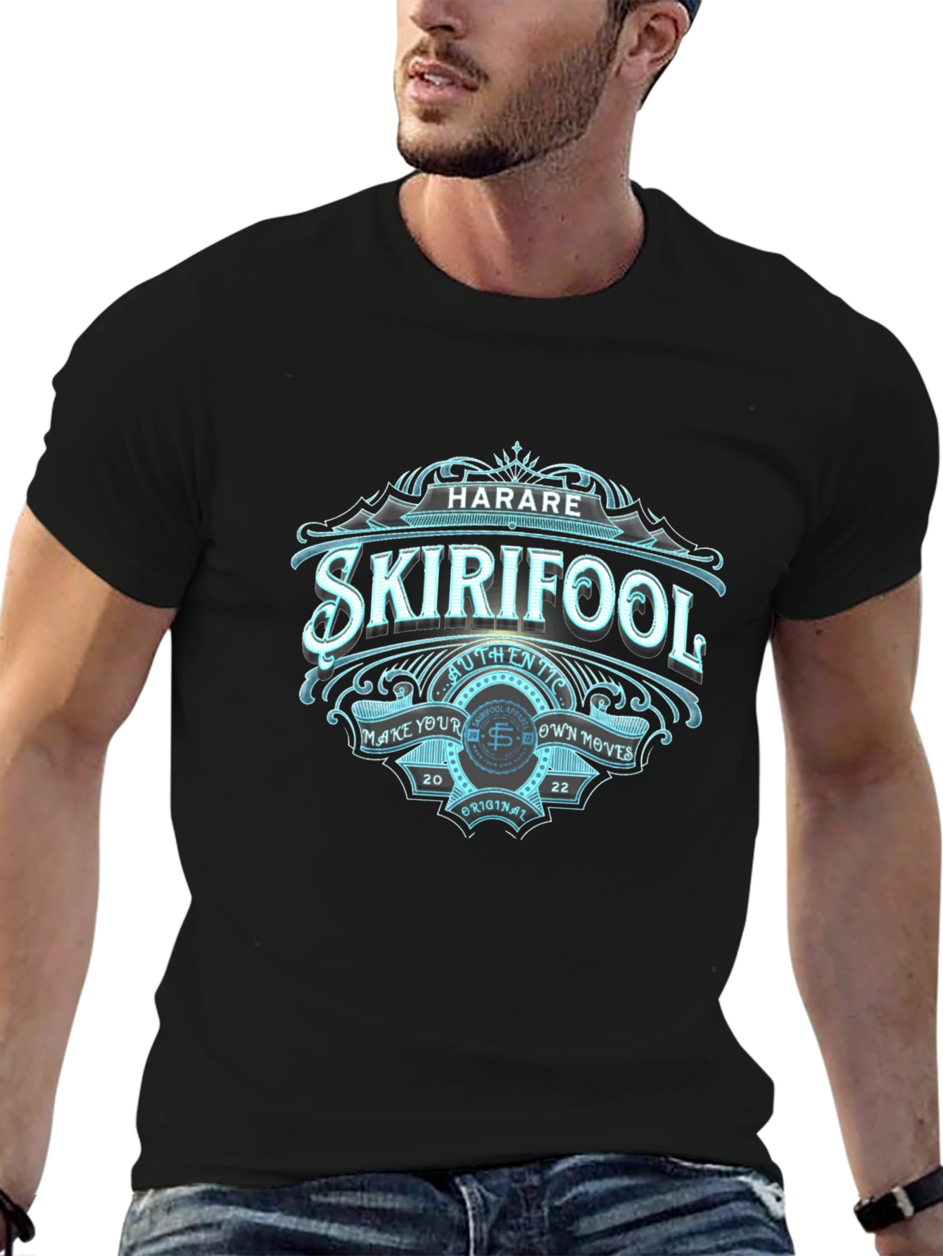 Harare Skirifool T-Shirt - Make Your Own Moves